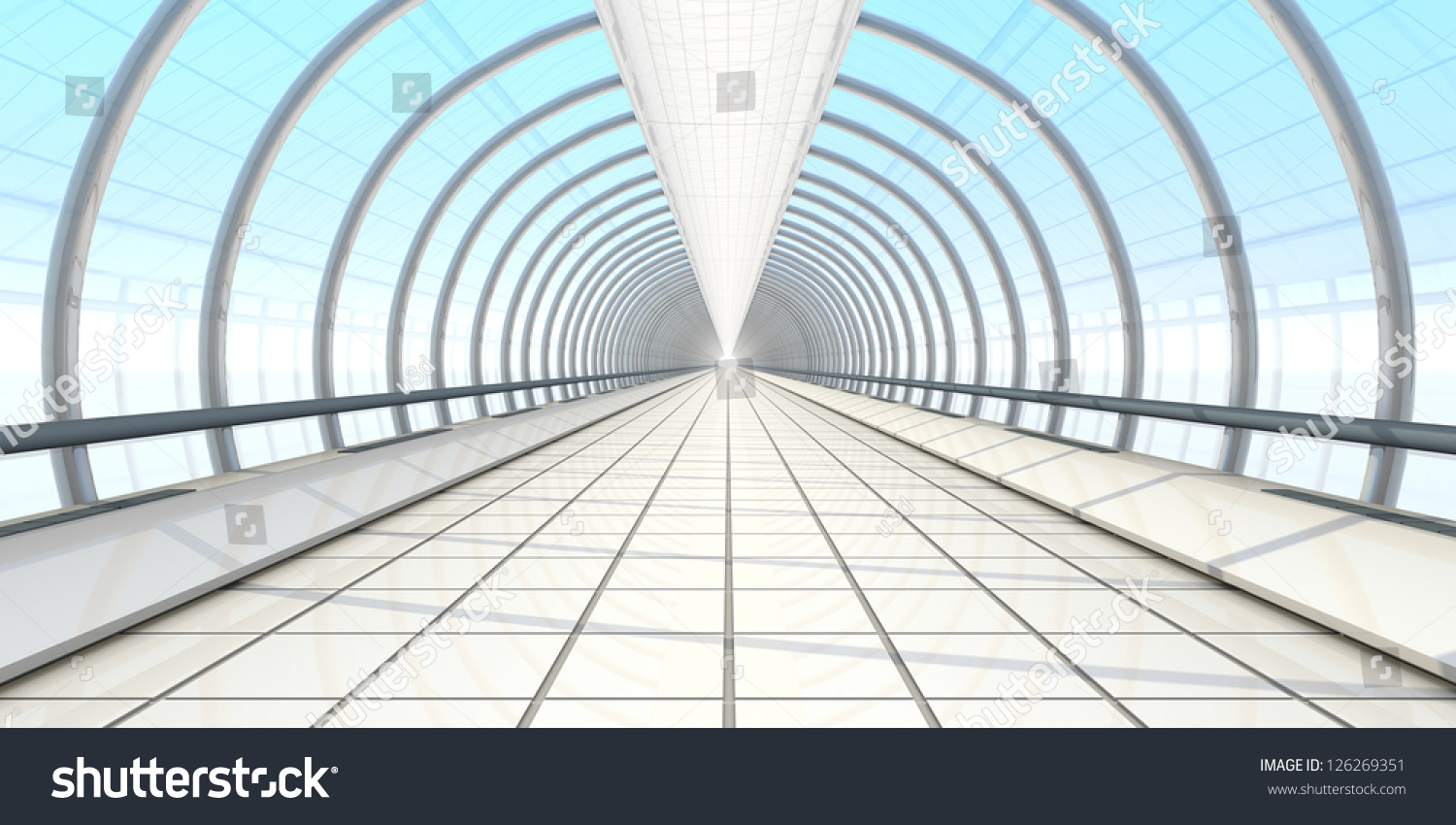 endless vanishing walkway