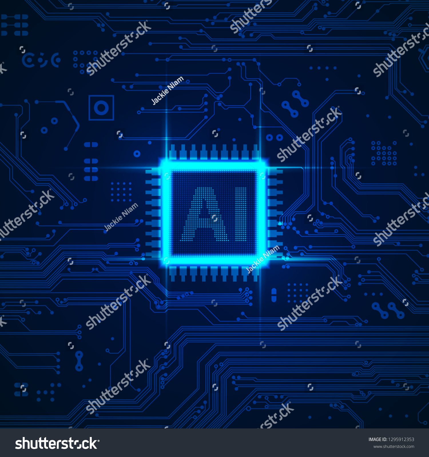 concept of AI or artificial intelligence