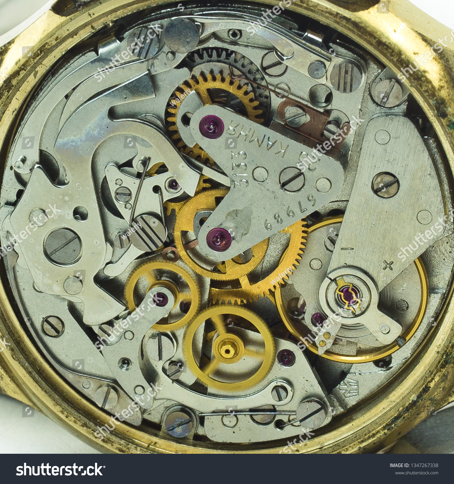 old clockwork mechanism