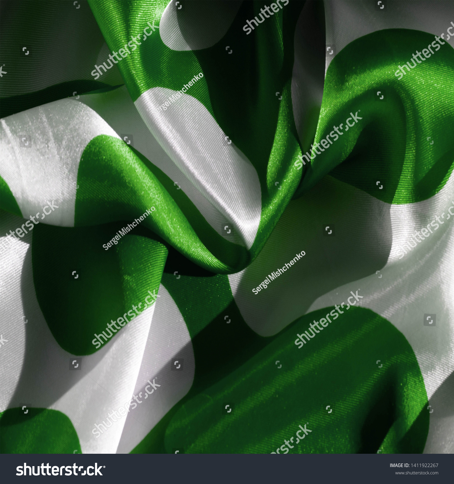 texturebackgroundpatternpostcardsilkfabricgreenwhiteovalsyour