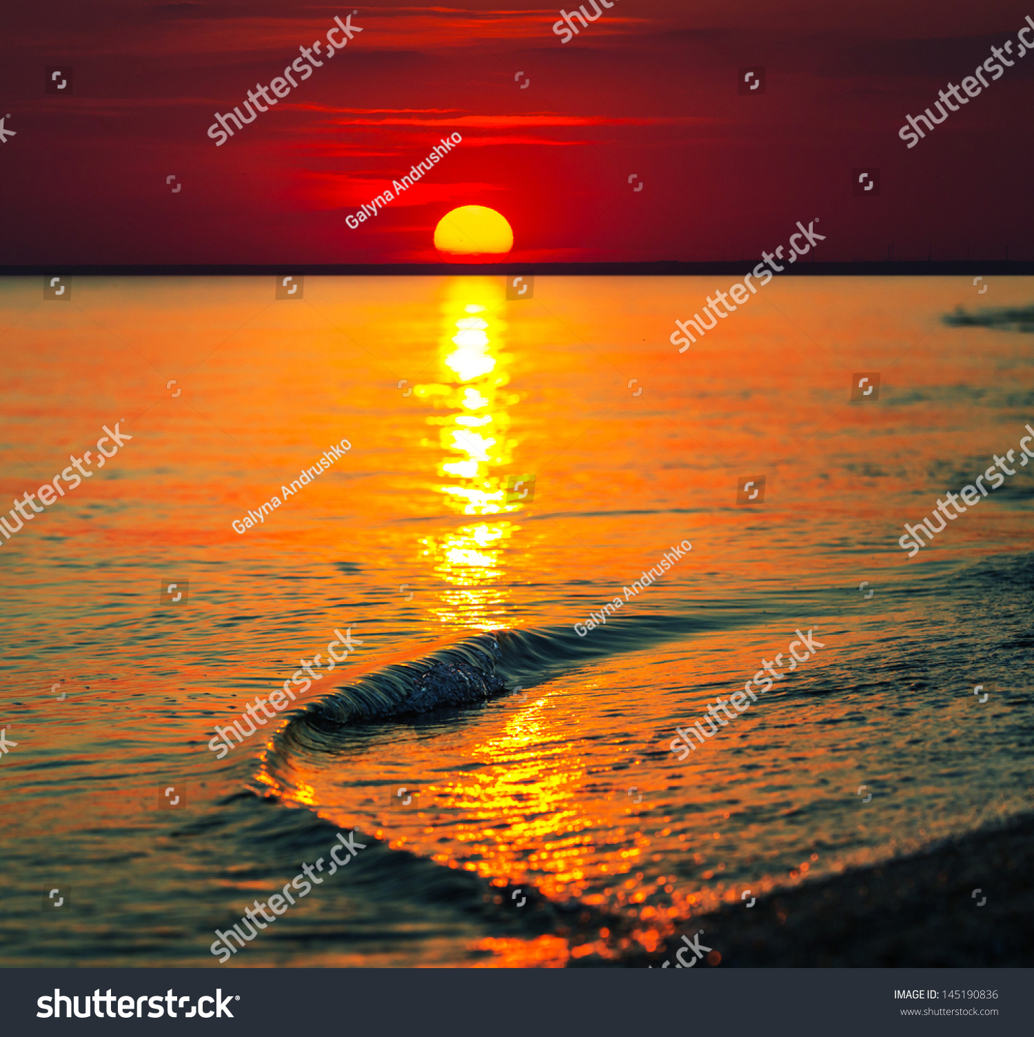 sea sunset