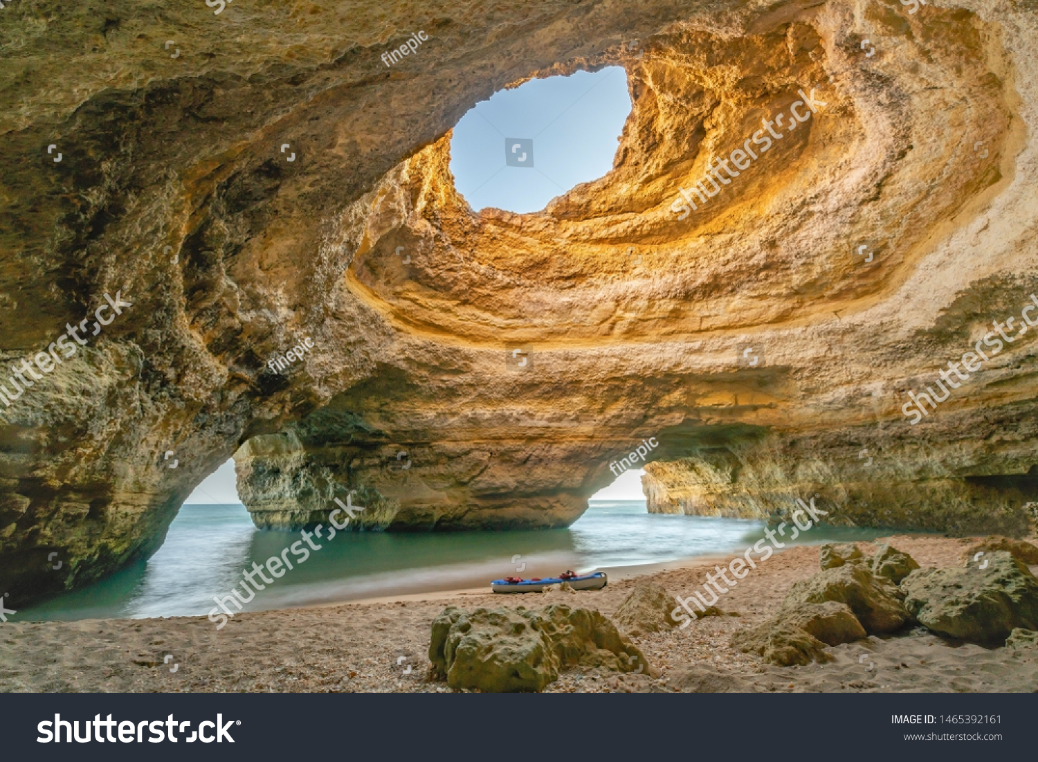 Portugal - Algarve - Benagil - famous Sea-Caves 