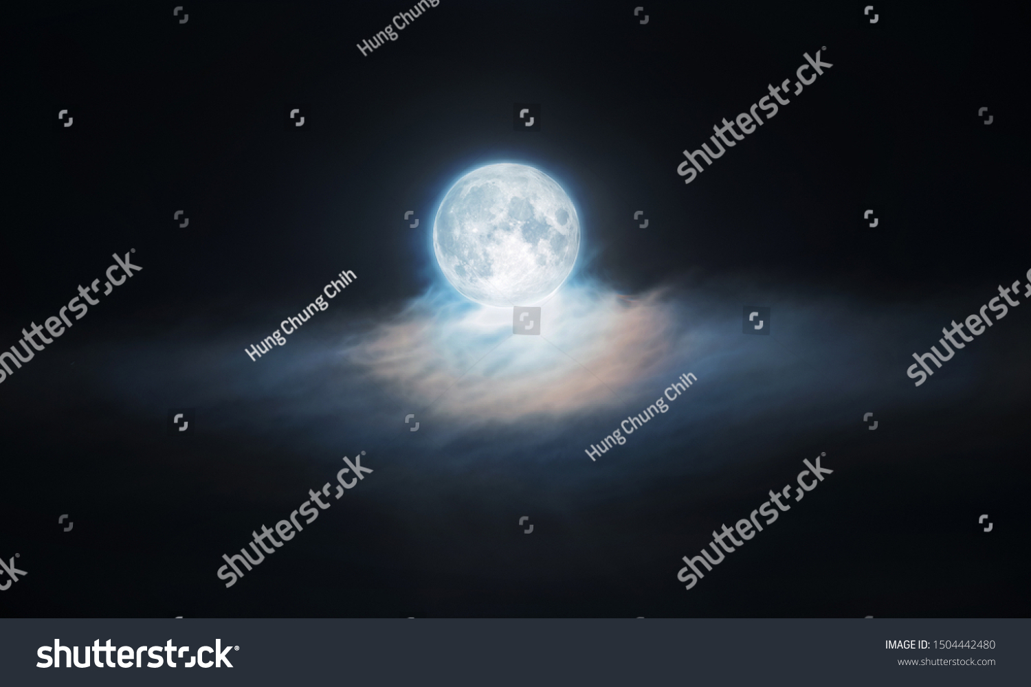 Magical harvest moon in September