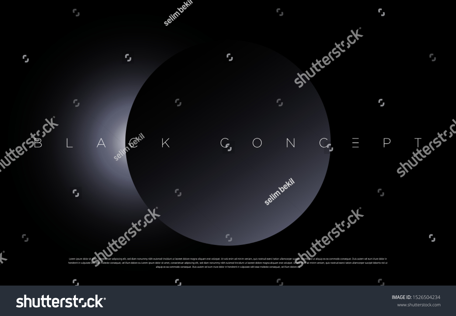 Black premium abstract background with luxury gradient geometric ...