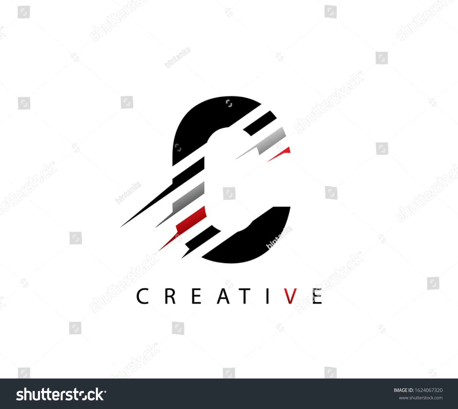 Abstract Initial Letter C Fast Technology logo icon vector design ...