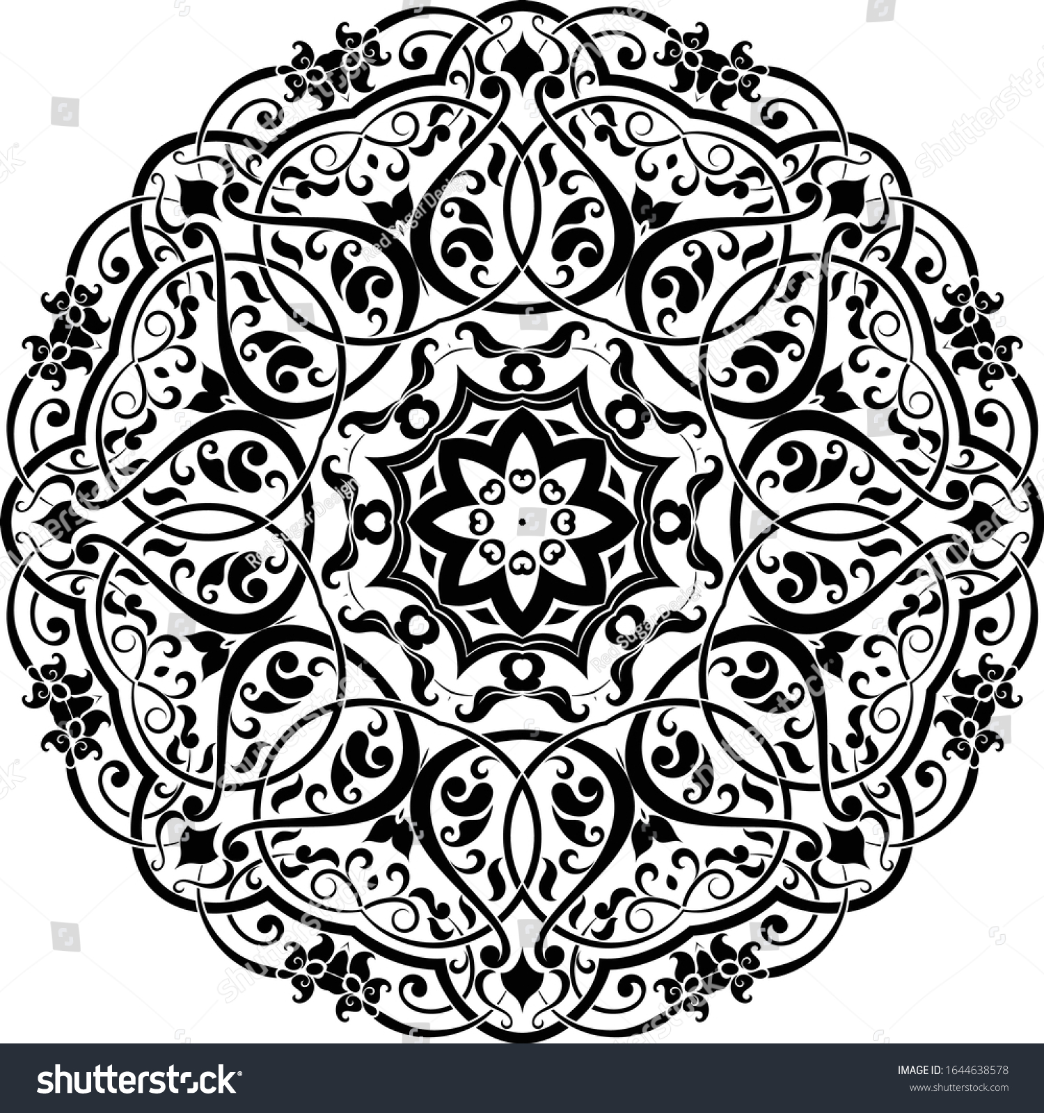 mandala vector art pattern design