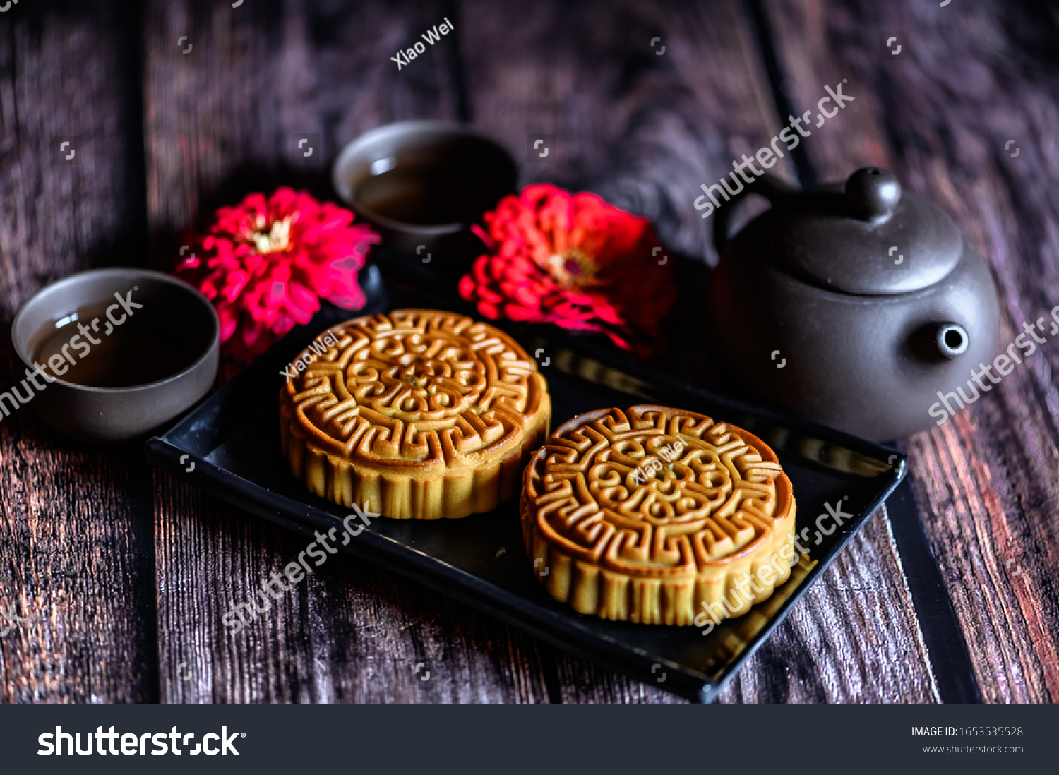 Mid-autumn festival and moon cake