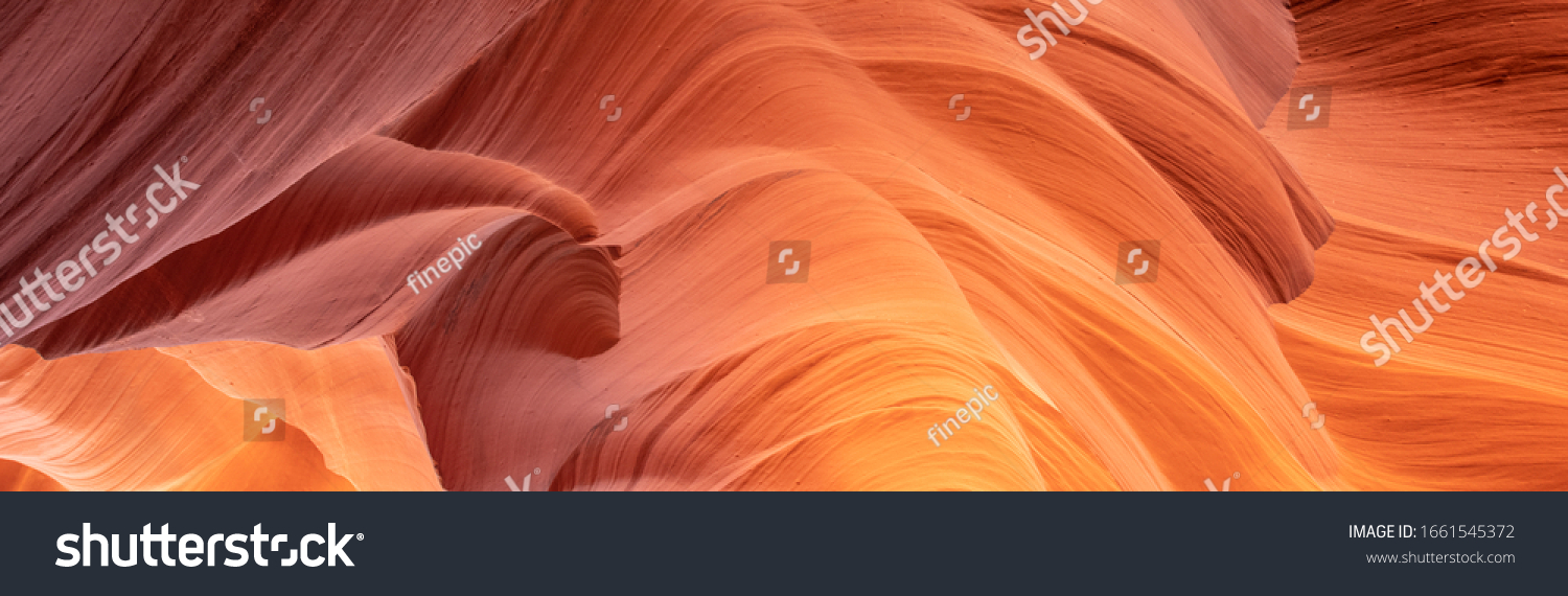 antelope canyon in arizona - background travel concept