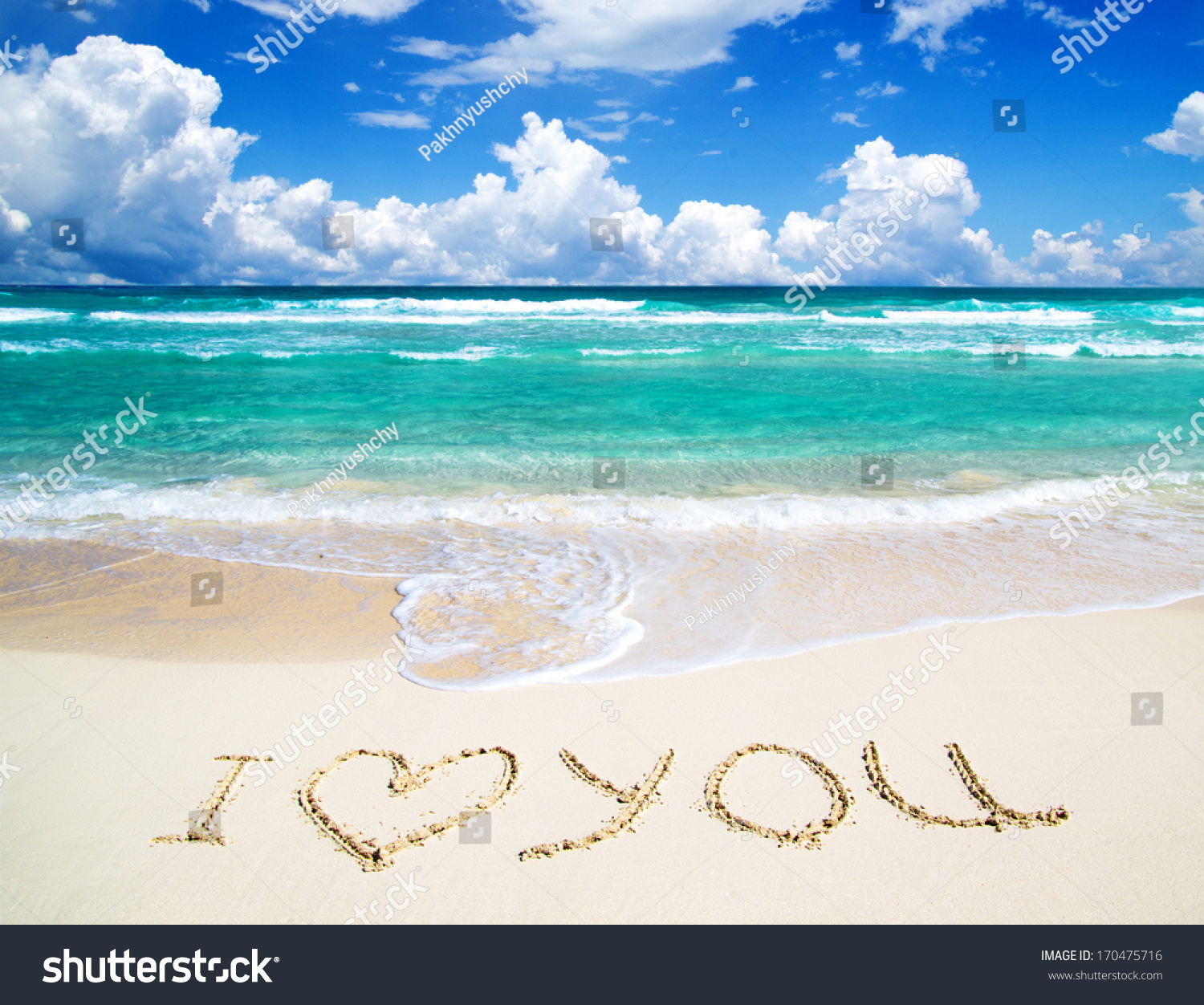 beach and tropical sea