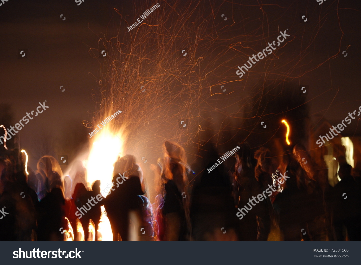 Around the bonfire