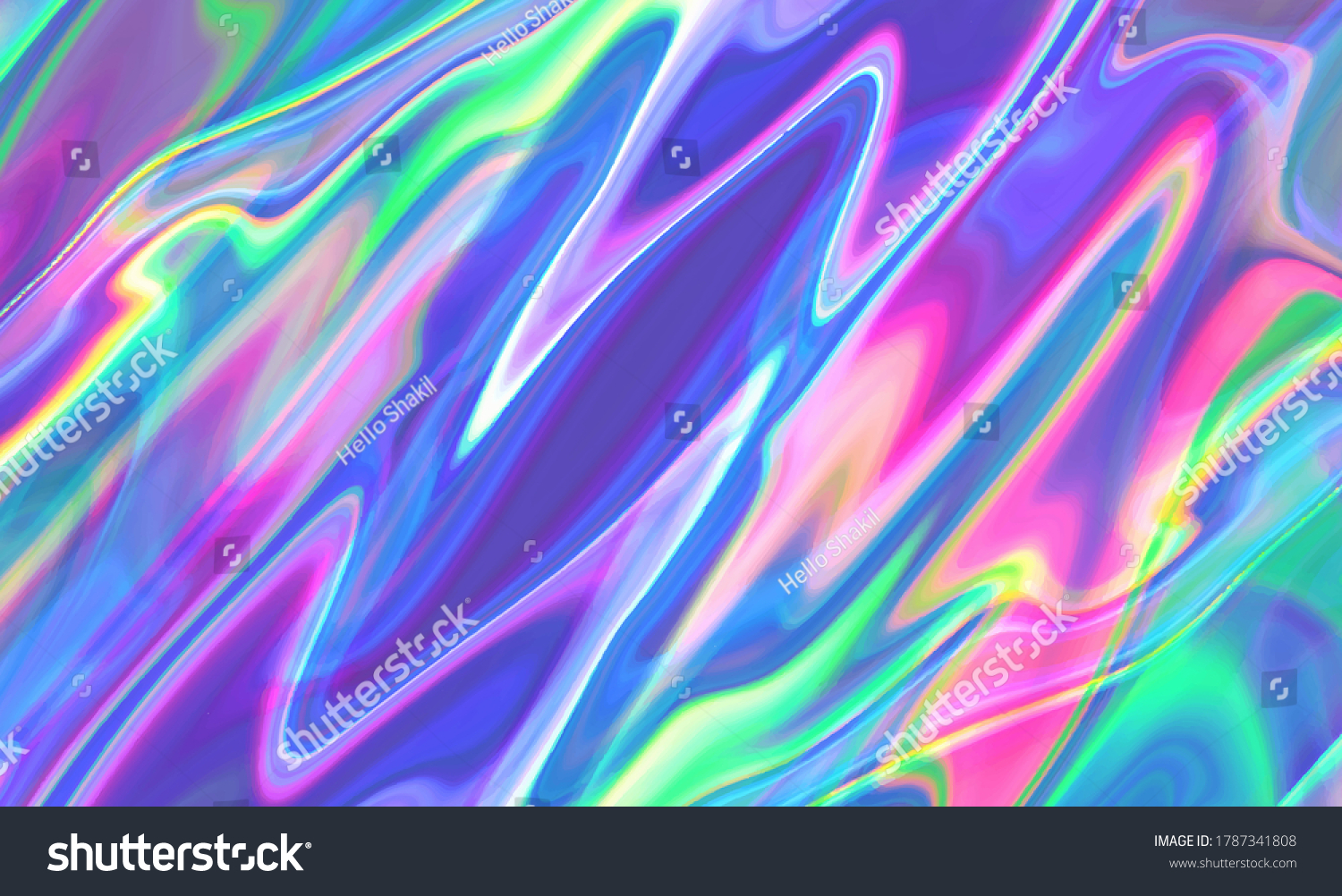 Colorfull wave Technology modern laser style background. Neon background with gradient night vibrant color bright light