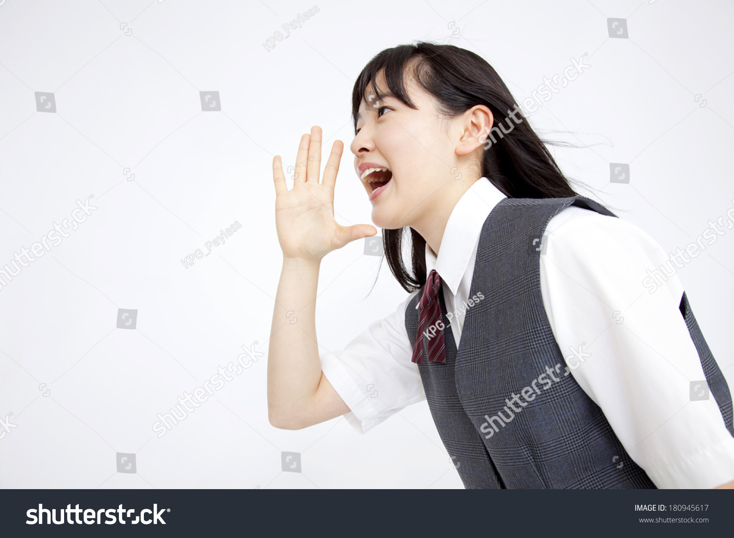 Japanese Middle school girls screaming