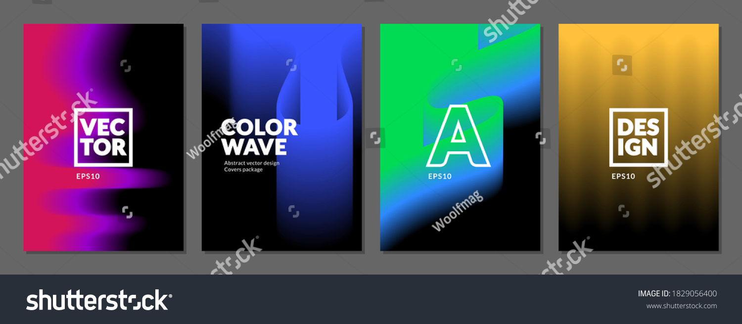 Abstract vector gradient design creative covers package_站酷海洛_正版图片_视频_字体 ...