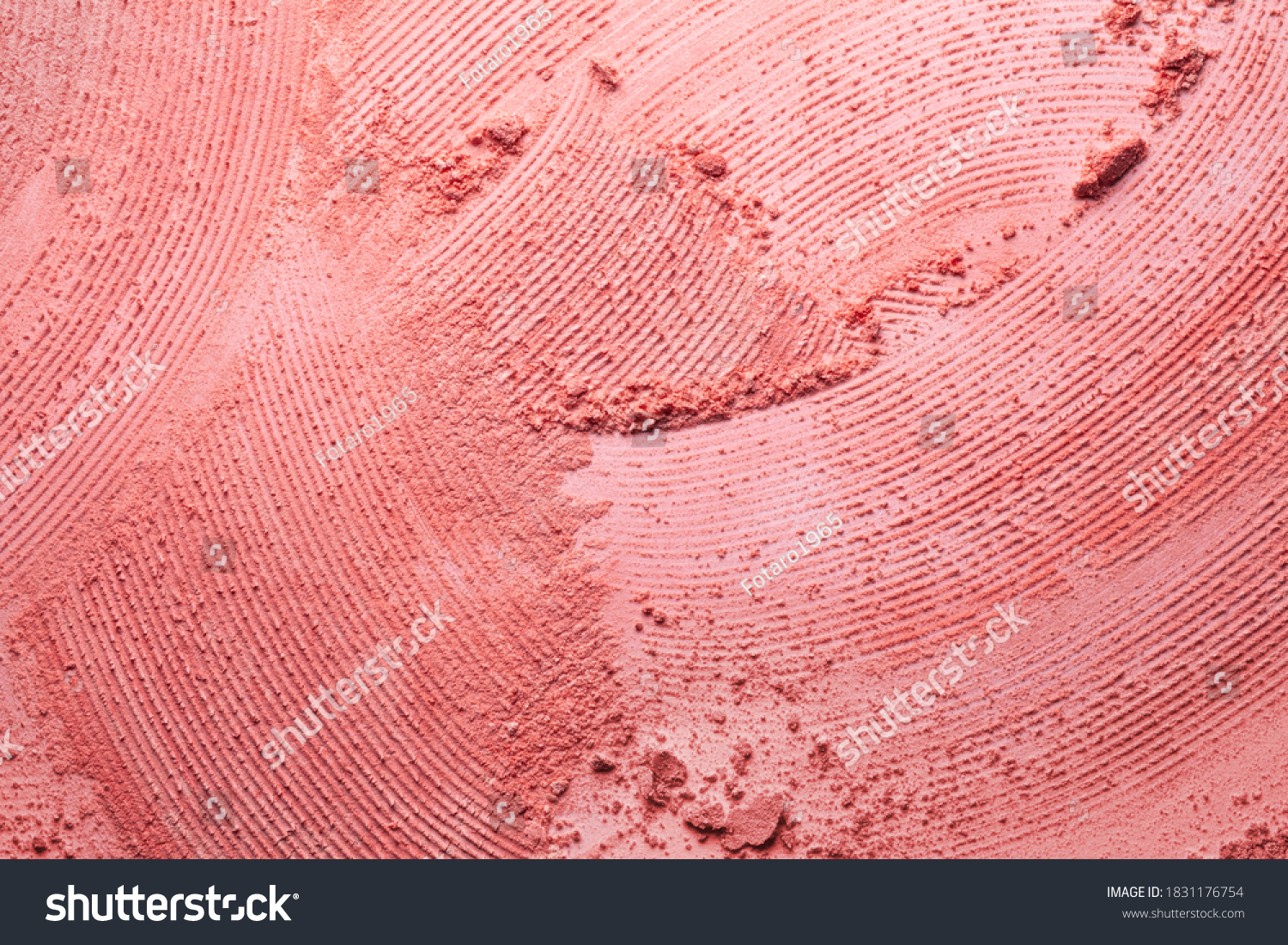 Blusher or pressed powder textured background