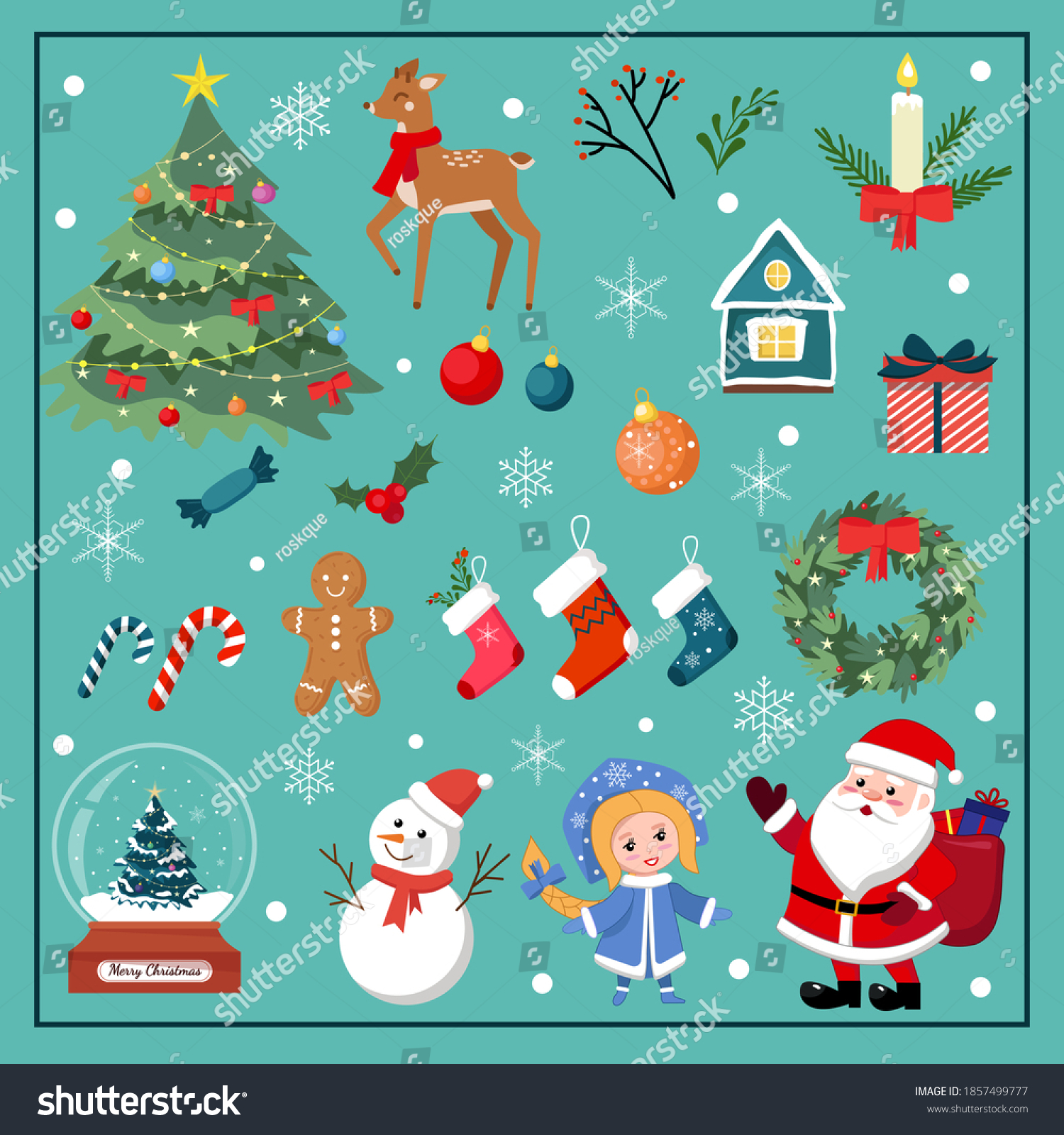 christmas-elements-set-quality-flat-design-xmas-decorative-elements