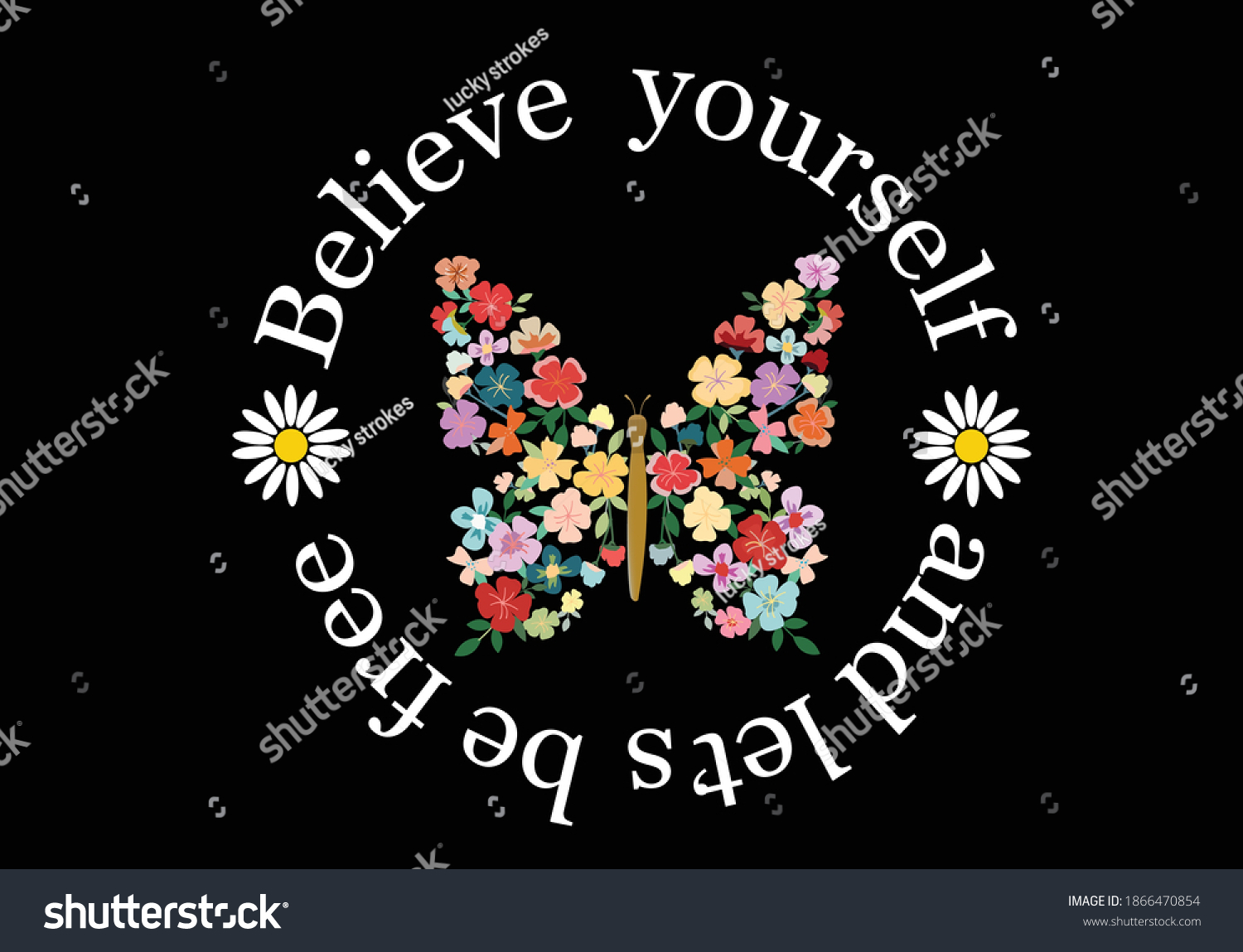 fabulous always daisy spring dreamer butterflies and daisies positive quote flower design margarita 
mariposa
stationery mug t shirt phone case fashion slogan  style spring summer sticker and etc 