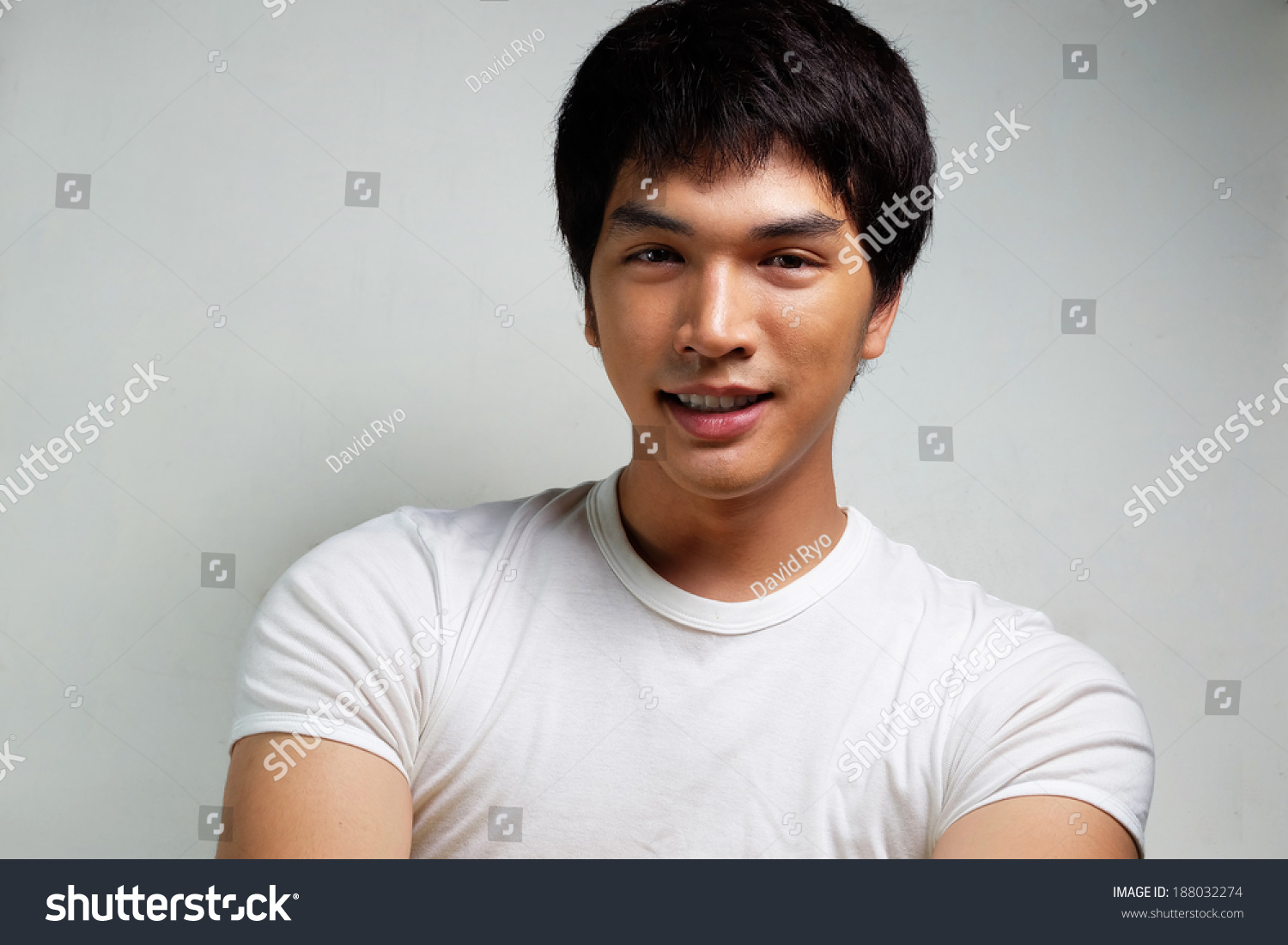 Portrait of Asian Male Model
