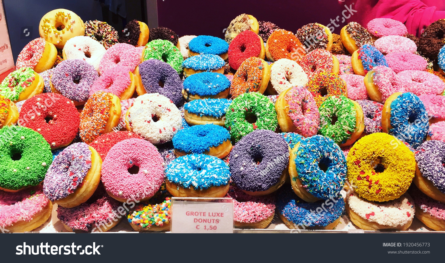 Tasty donuts at the Markthal (Rotterdam)