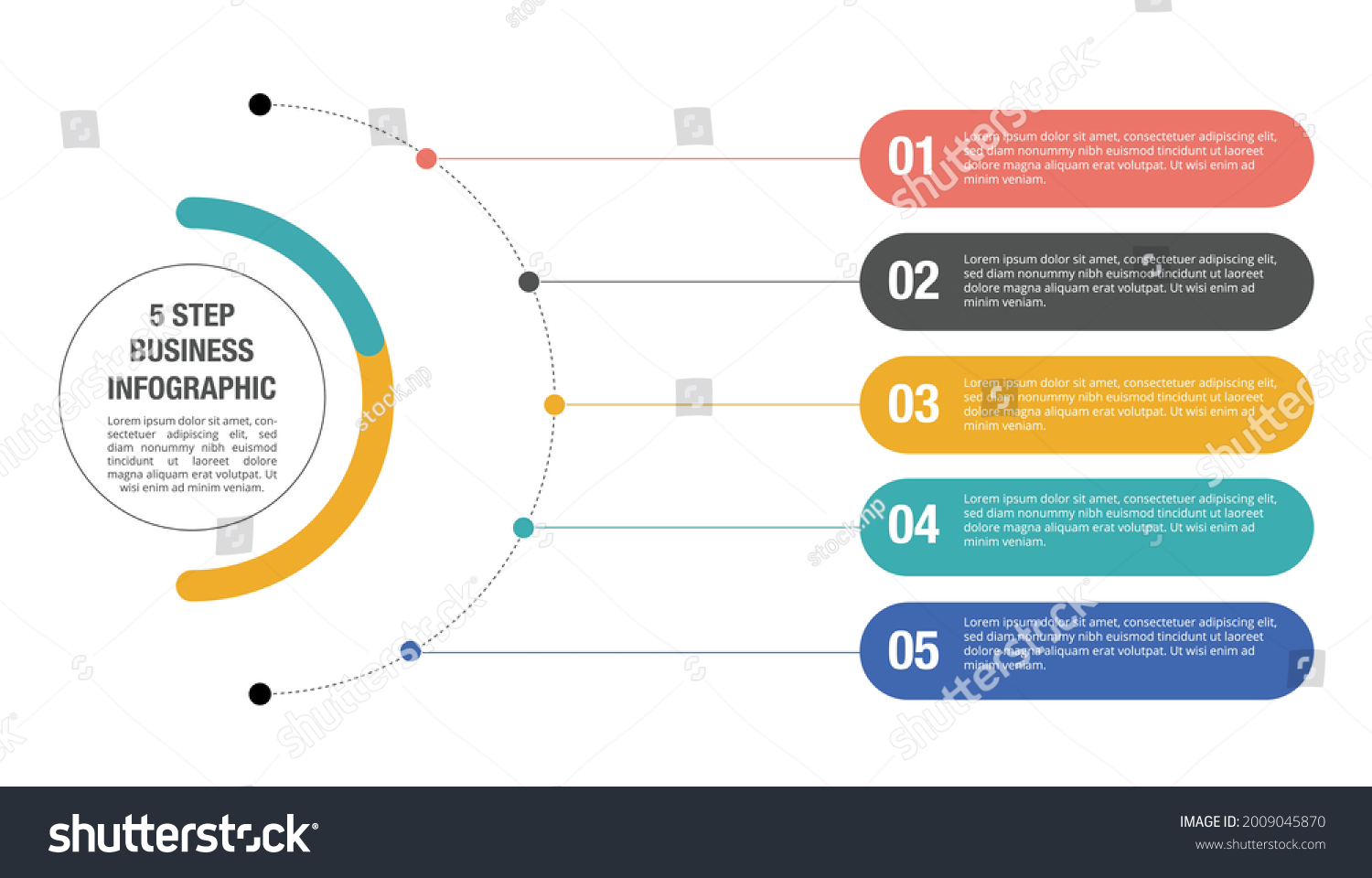 Step infographic. Process infographic template Vector_站酷海洛_正版图片_视频_字体 ...