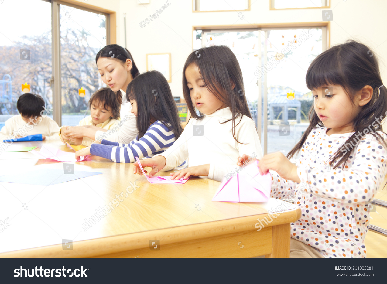 children and nursery folding origami