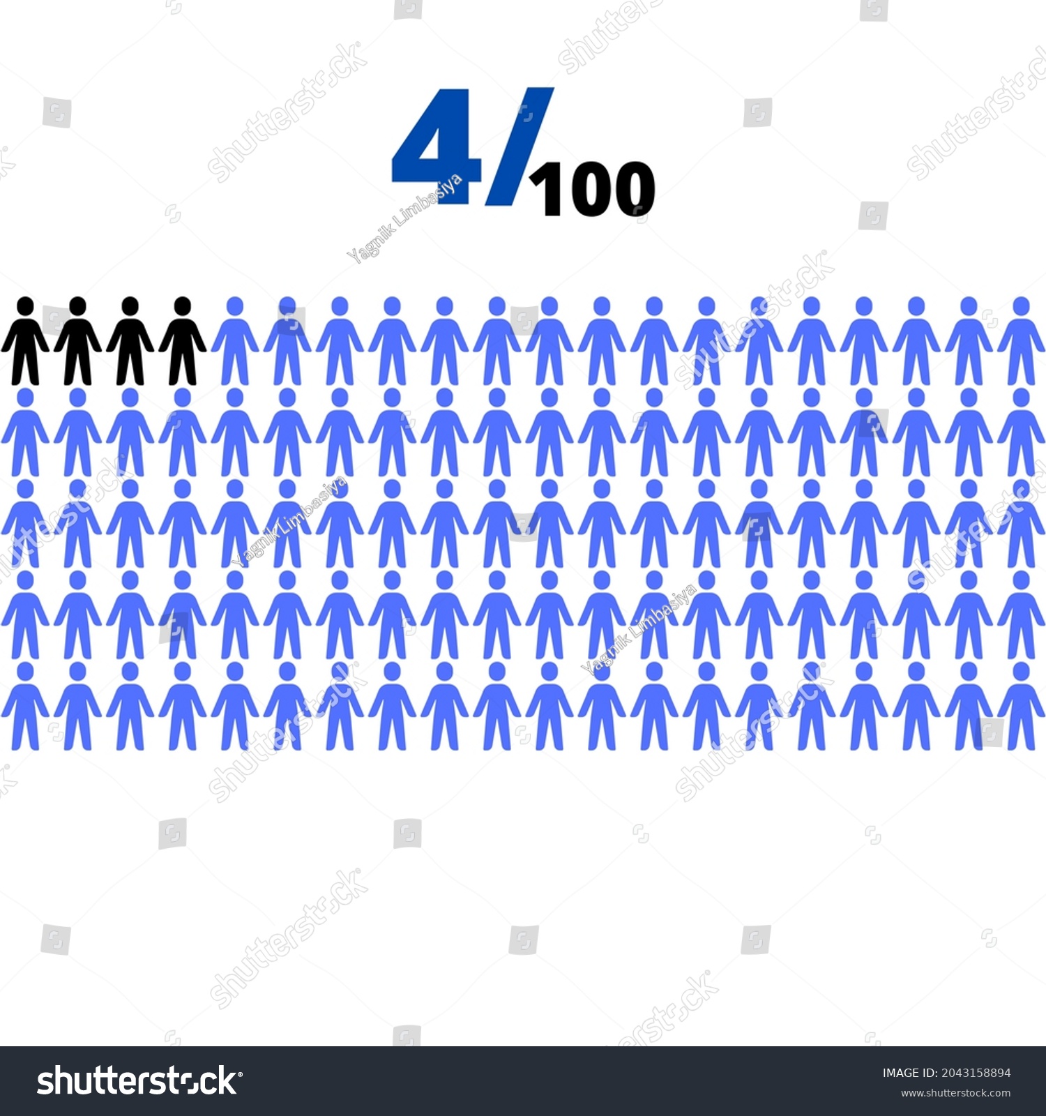 4 Out Of 100 People Illustration And Graphic Design 4 Out Of 100 People Illustration And Graphic Design