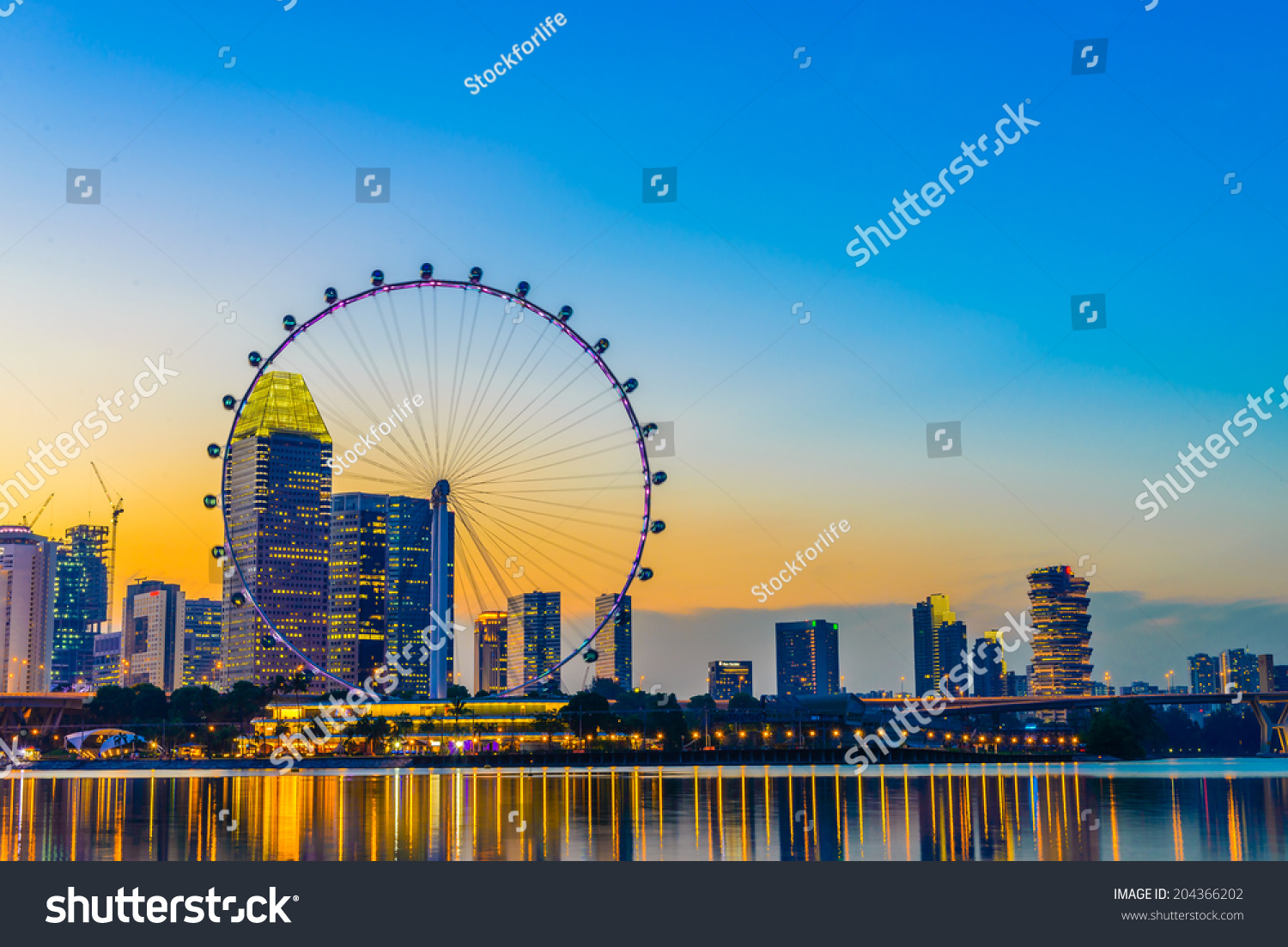 Singapore skyline