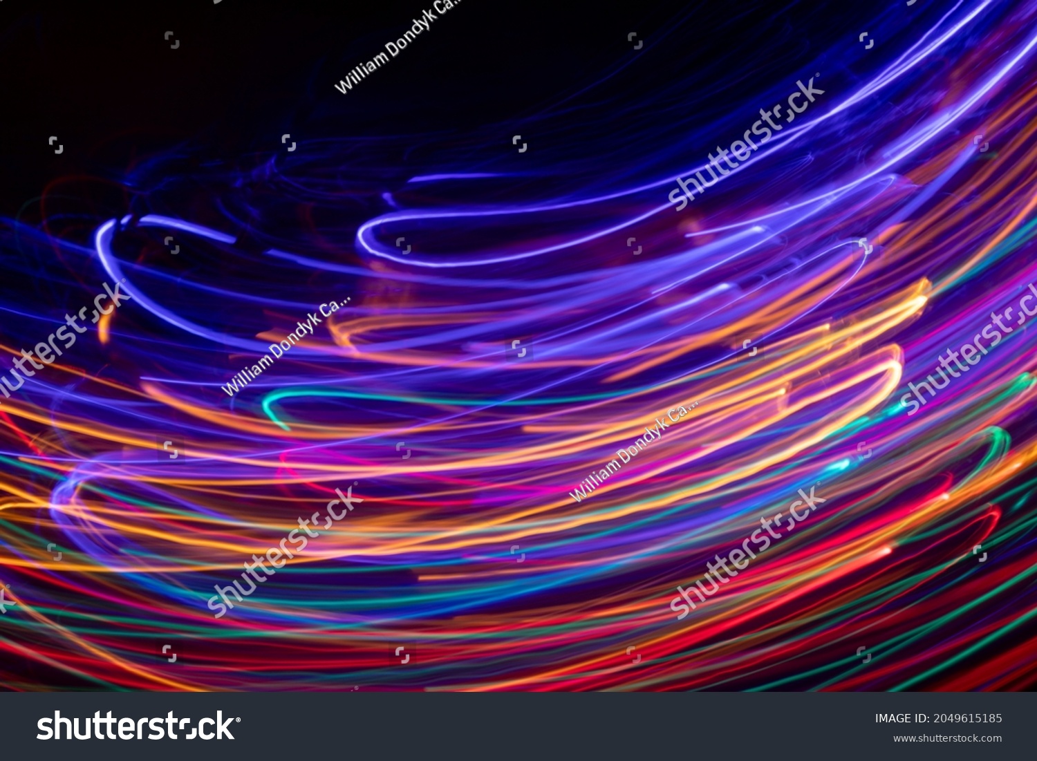 abstract background with drawing of color light