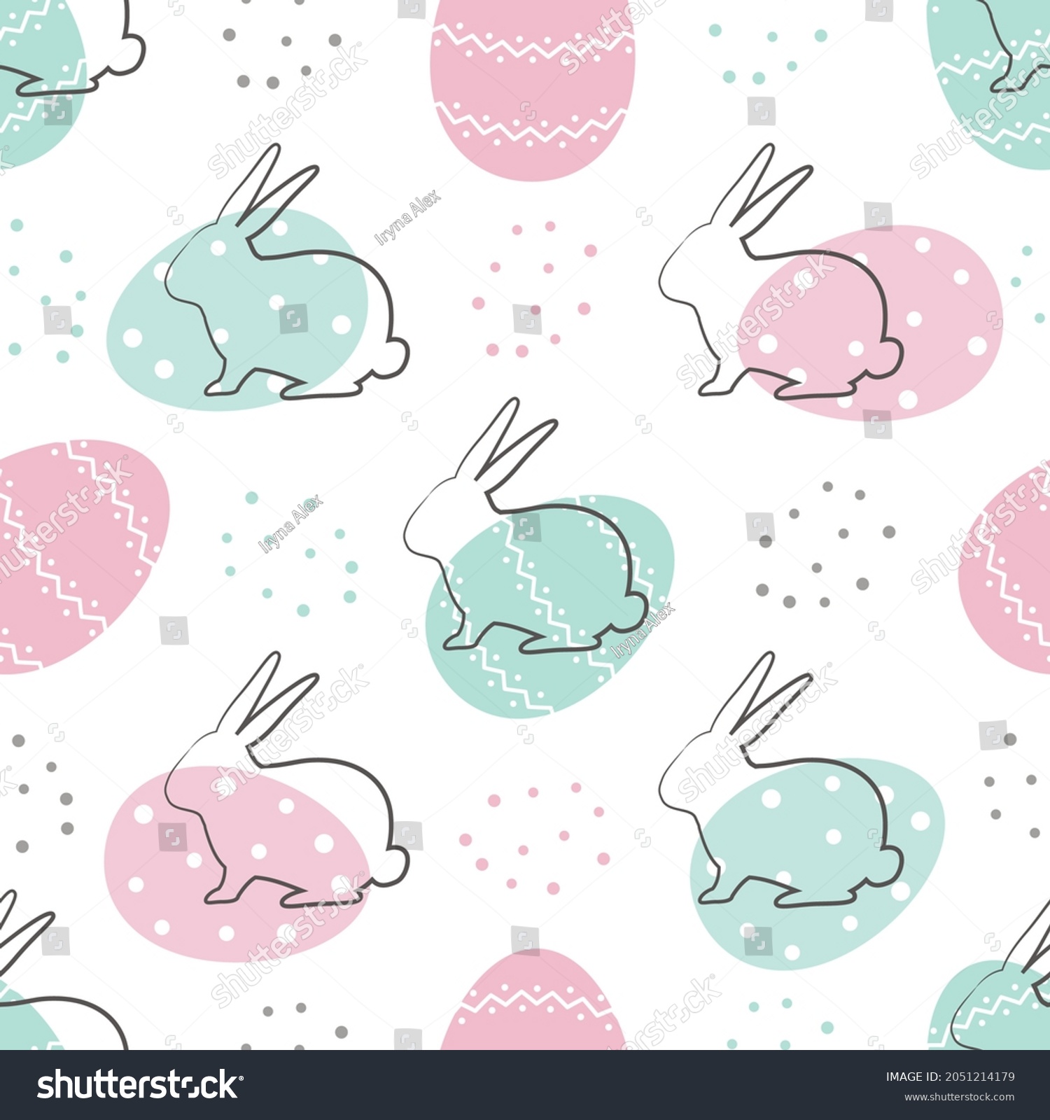 Asian Easter: Bunnies, Eggs & Springtime Joy - v0ztp32