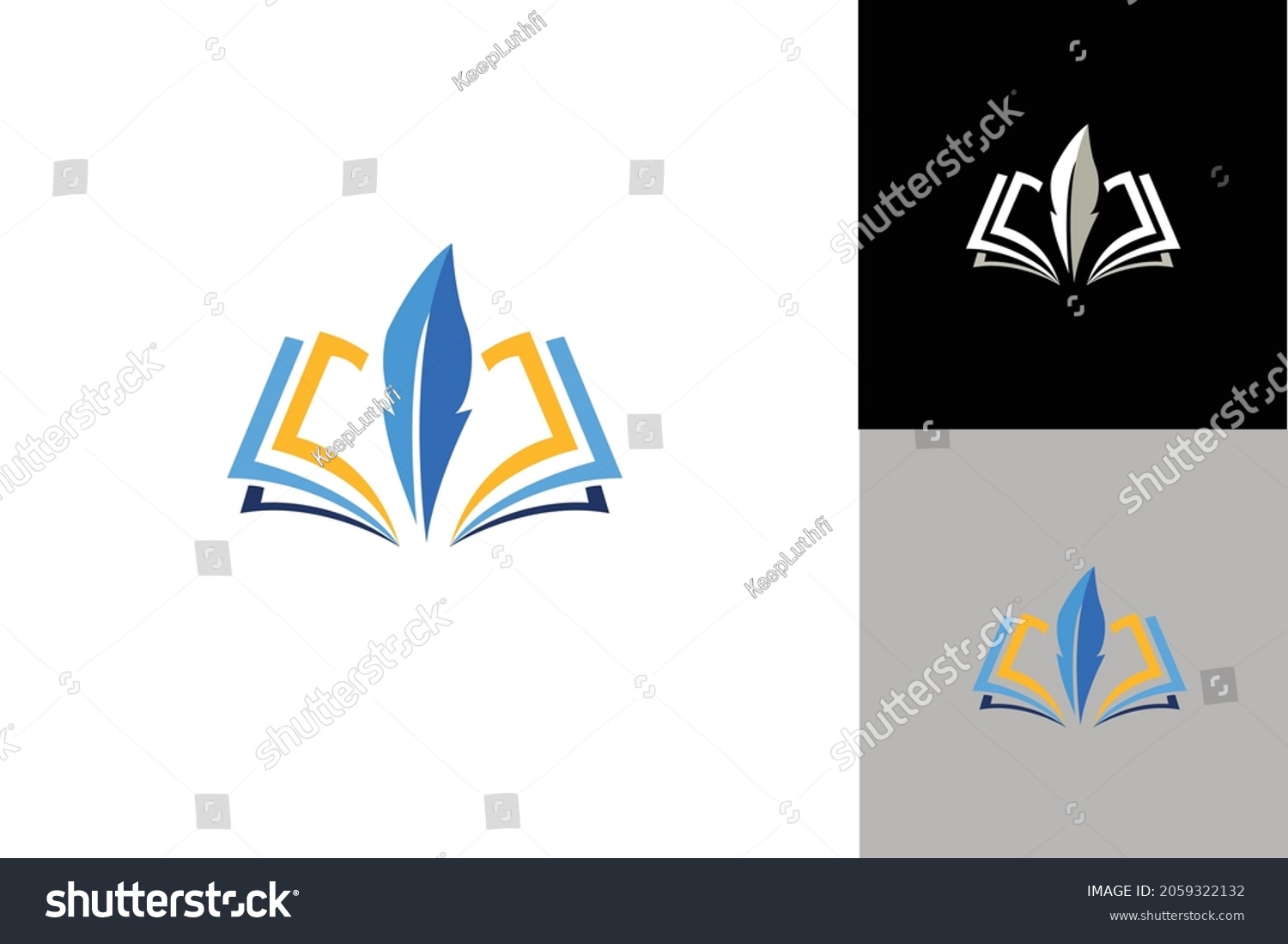 logo book literature and science_站酷海洛_正版图片_视频_字体_音乐素材交易平台_站酷旗下品牌