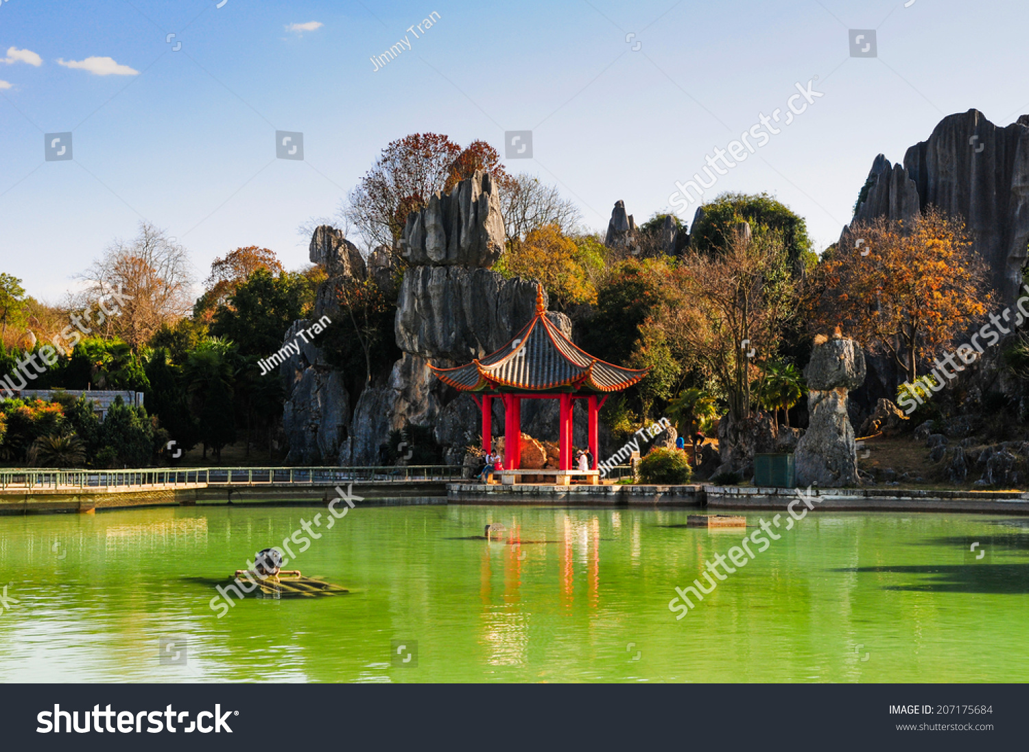 Stone forest in Kunming  China 