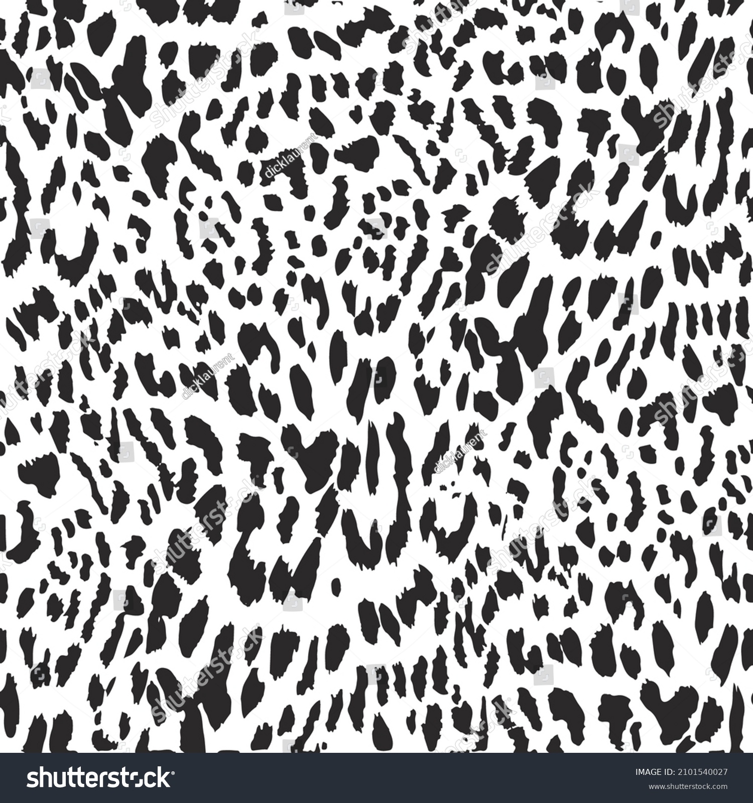 black and white leopard skin textured pattern seamless work