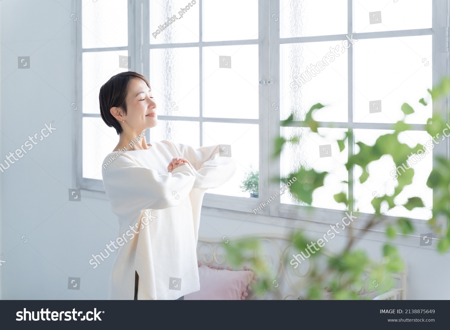 Asian woman with a smile