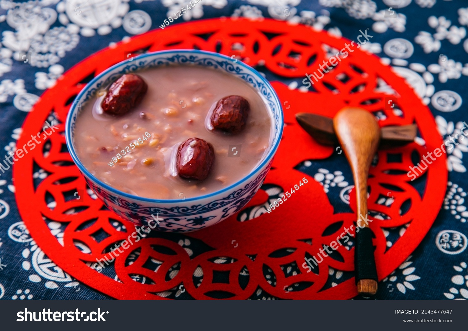 Laba porridge food photo taken on laba Festival