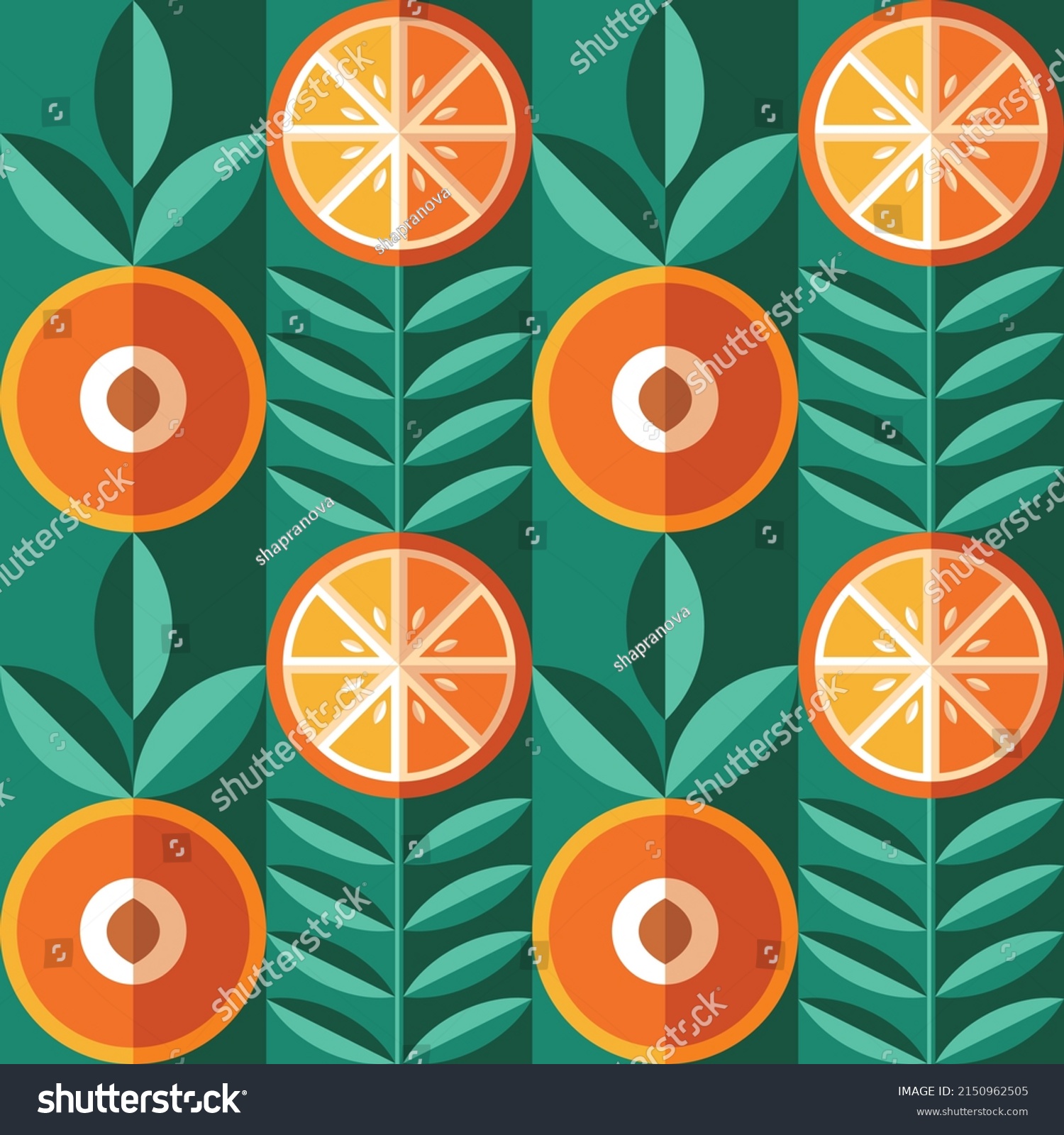 Fruits background design. Garden decorative seamless pattern. Freshness organic food symbols. Ornament mosaic concept banner. Vector illustration. 
