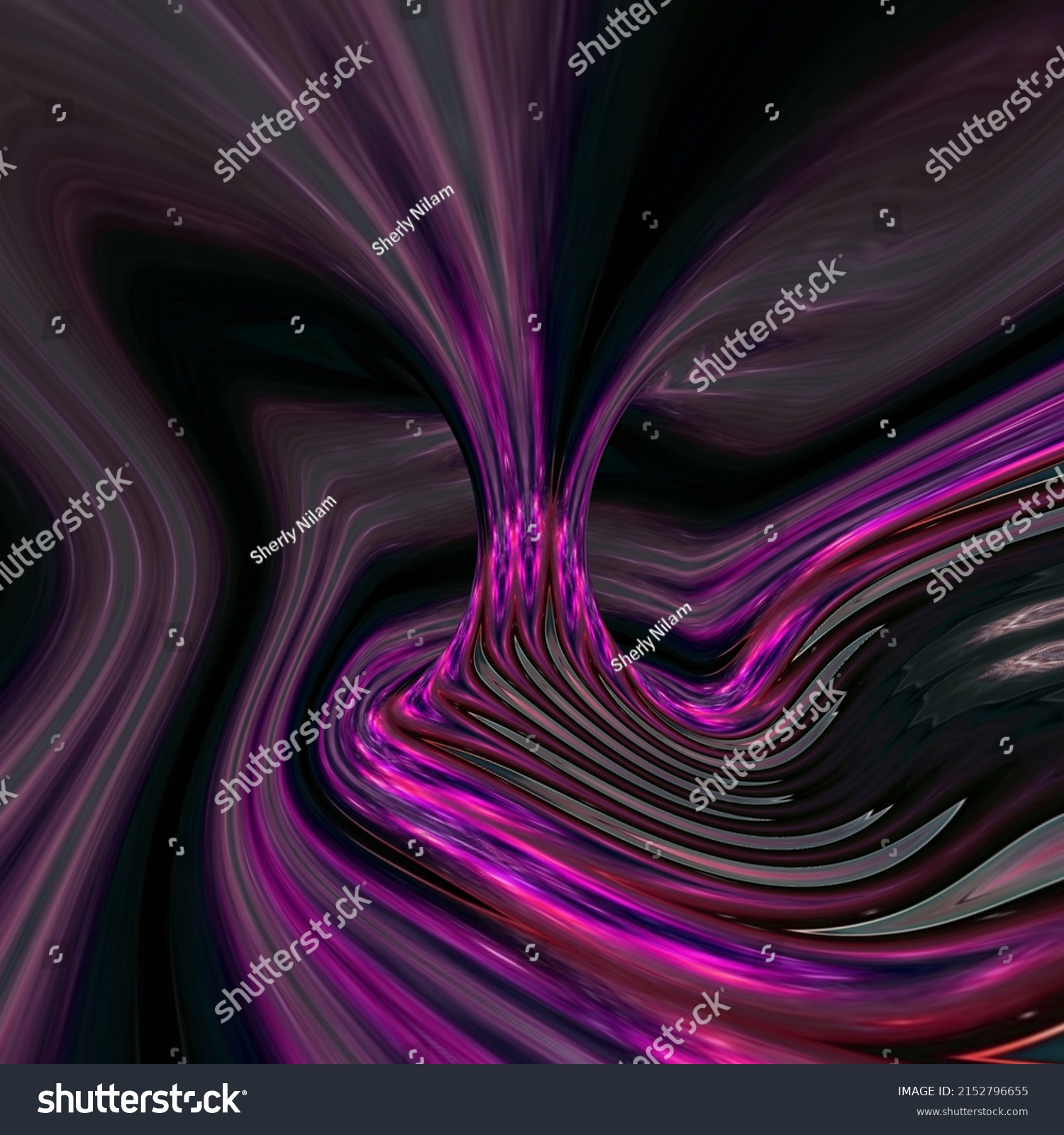 purpleandredskyauroradottedlineswithbrightneoncolordecoration
