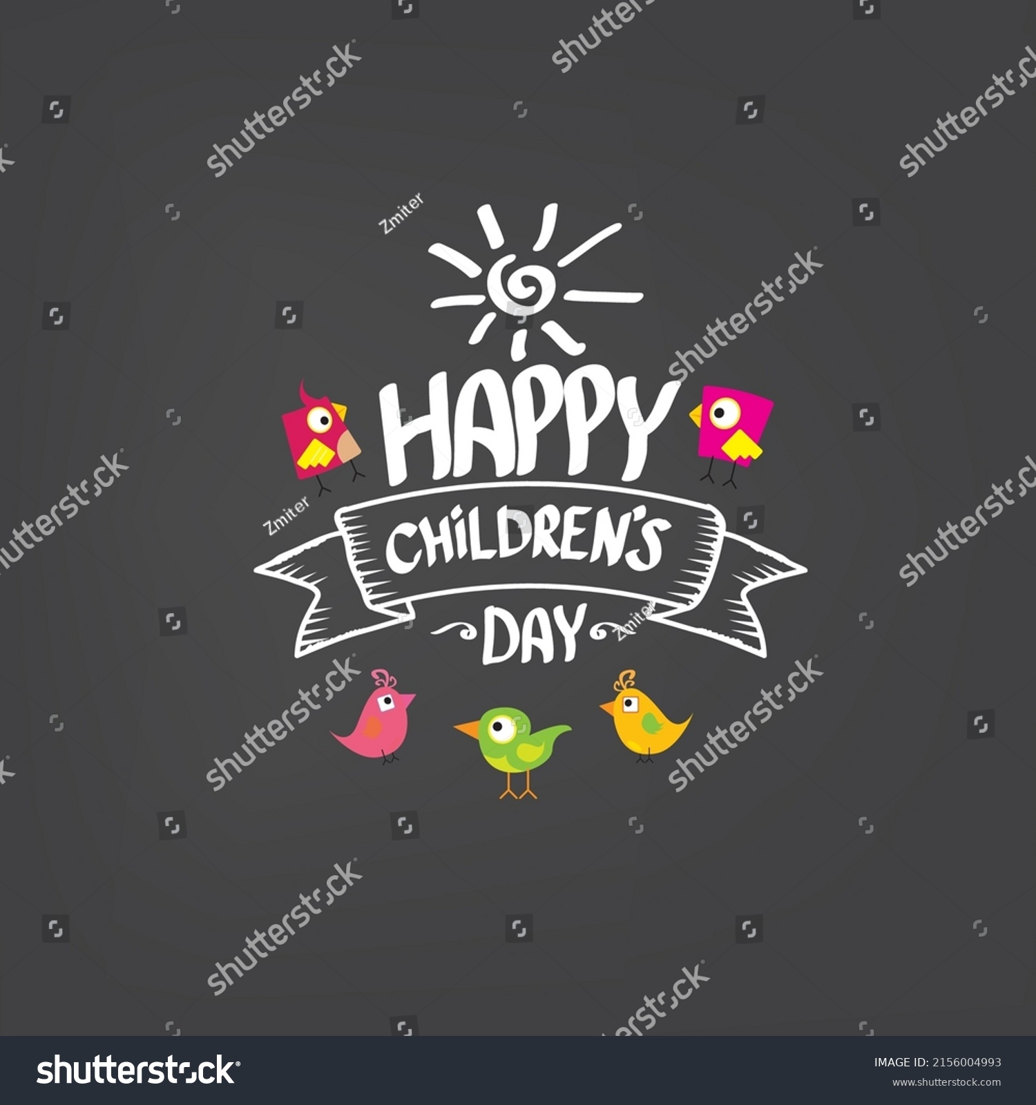 1 june international childrens day icon or label isolated on stylish grey background. happy Children day greeting card. kids day poster. Children day banner  social media post  graphic illustartion.