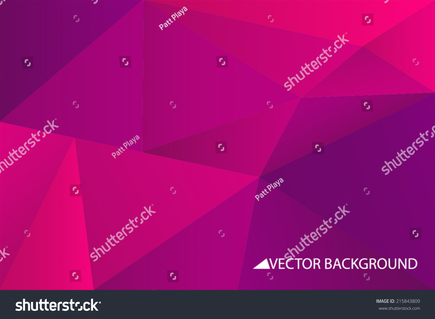 Purple vector background with triangles  triangle design  geometrical pattern with polygons