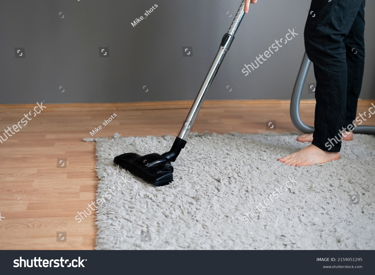 doing clean up at home