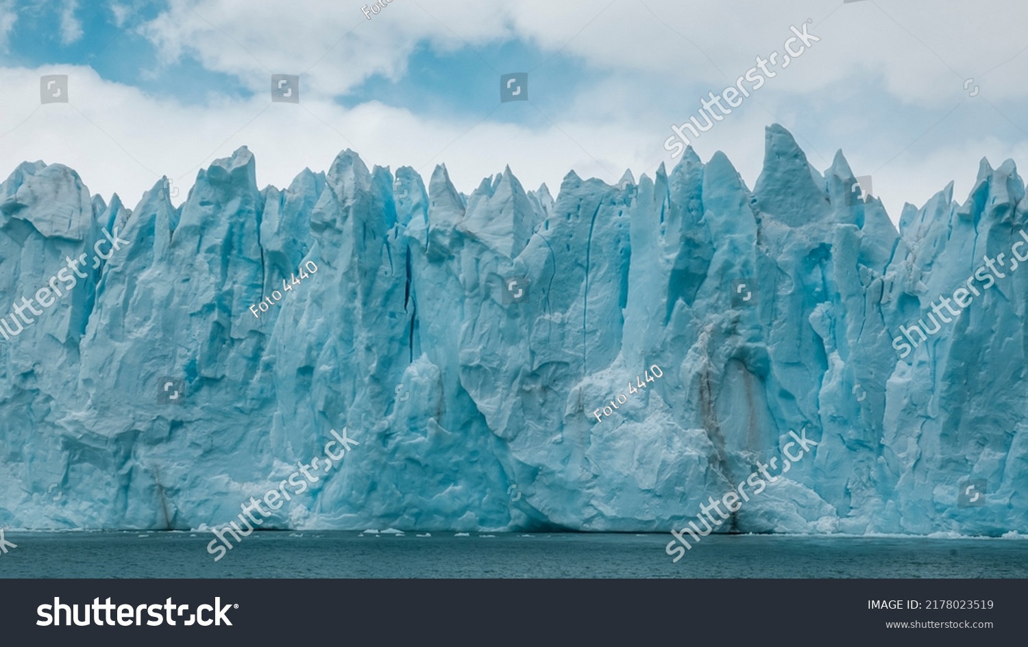 Perito Moreno Glacier  Los Glaciares National Park  Santa Cruz Province  Patagonia Argentina.