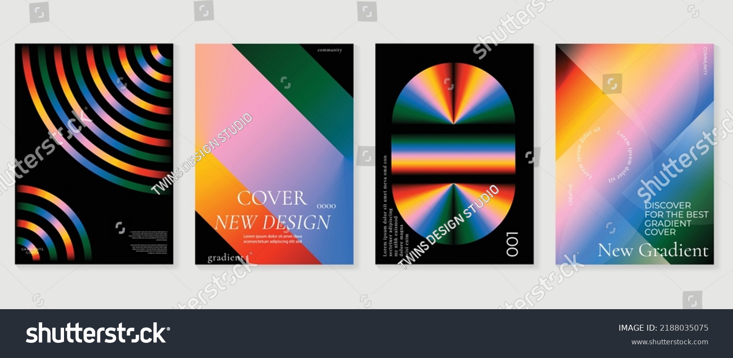 Abstract fluid gradient background vector. Minimalist style cover template with shapes  colorful and vibrant color. Modern wallpaper design perfect for social media  idol poster  photo frame.