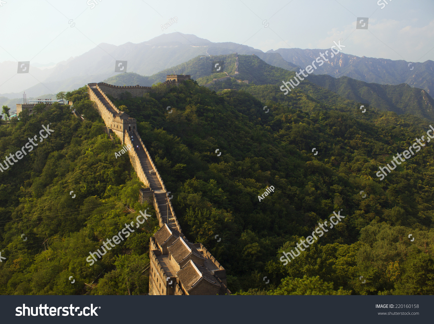 Great Wall of China  section Mutianyu 