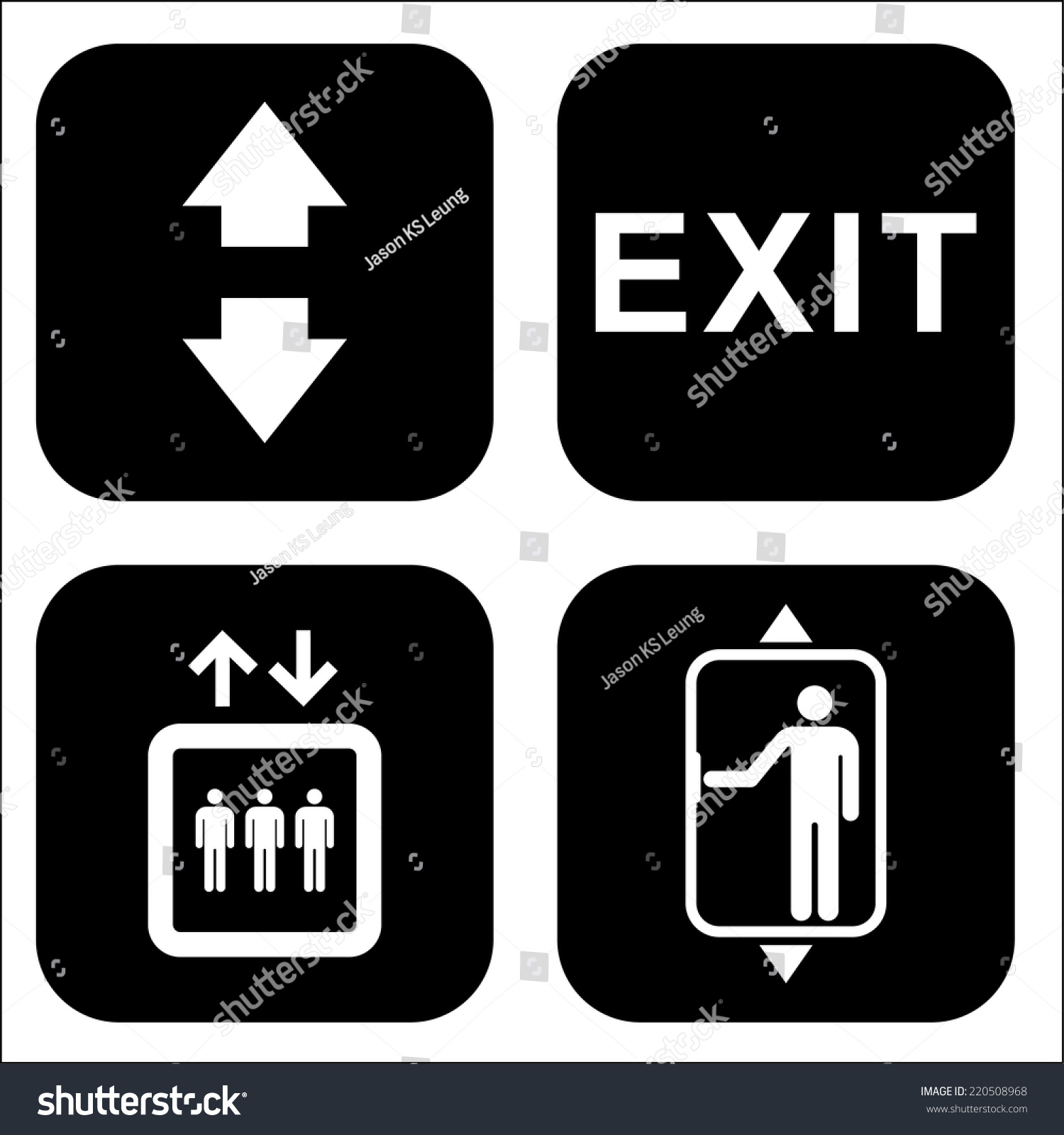 exitandlifticonvector