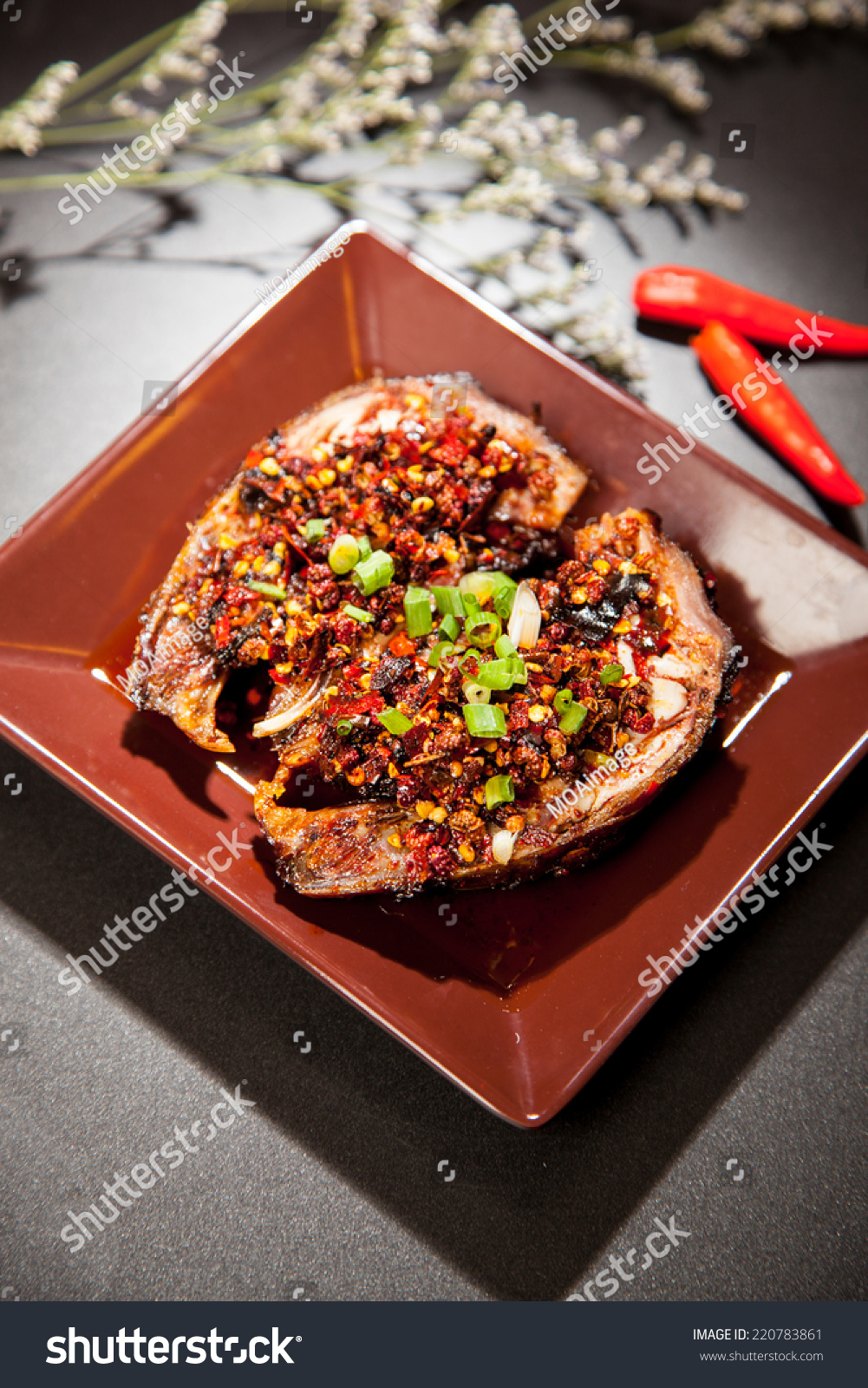 Fresh nutrition delicious Chinese food