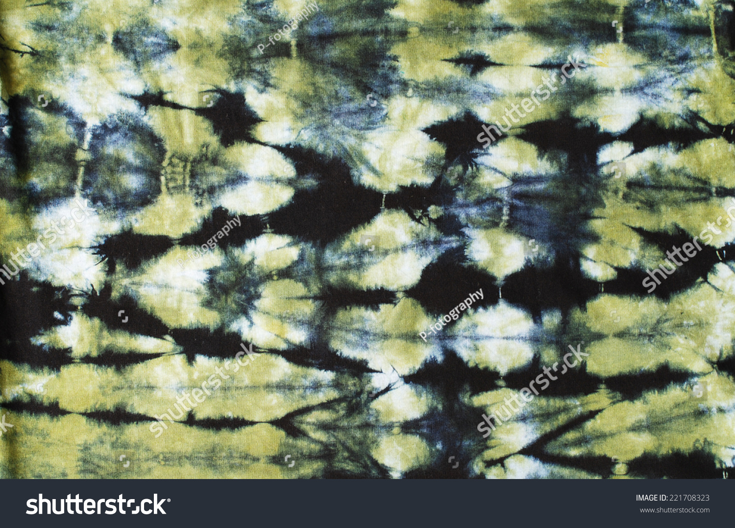 tie dyed fabric background. 