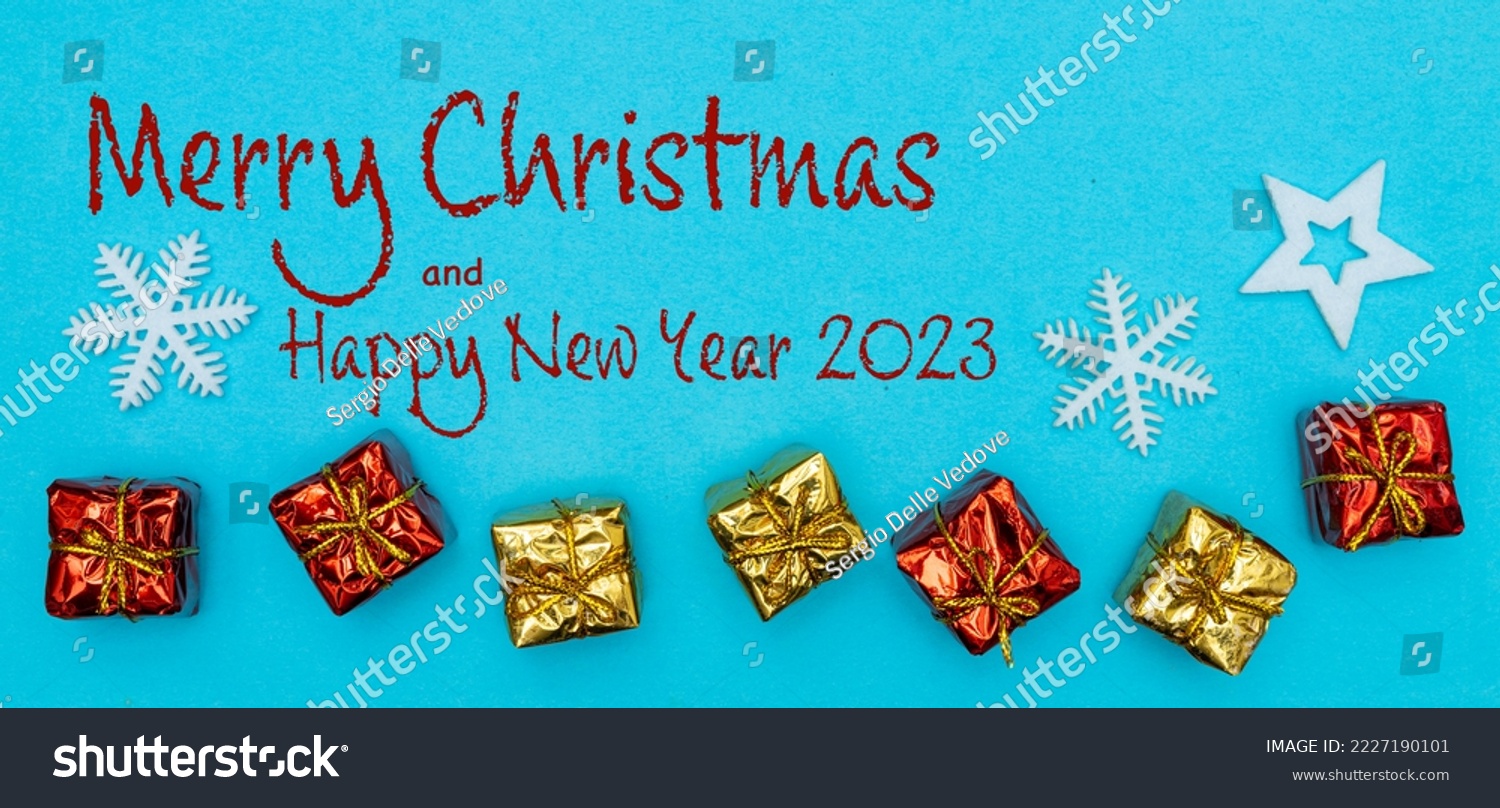 christmas and new year eve 2023 decorated cover