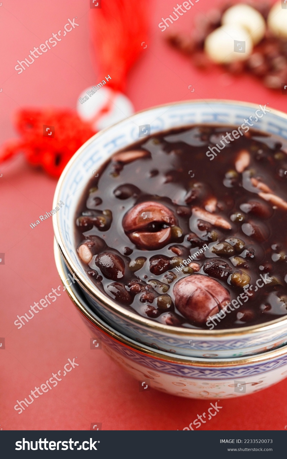 Laba Porridge or Eight Treasure Porridge Chinese Traditional Food