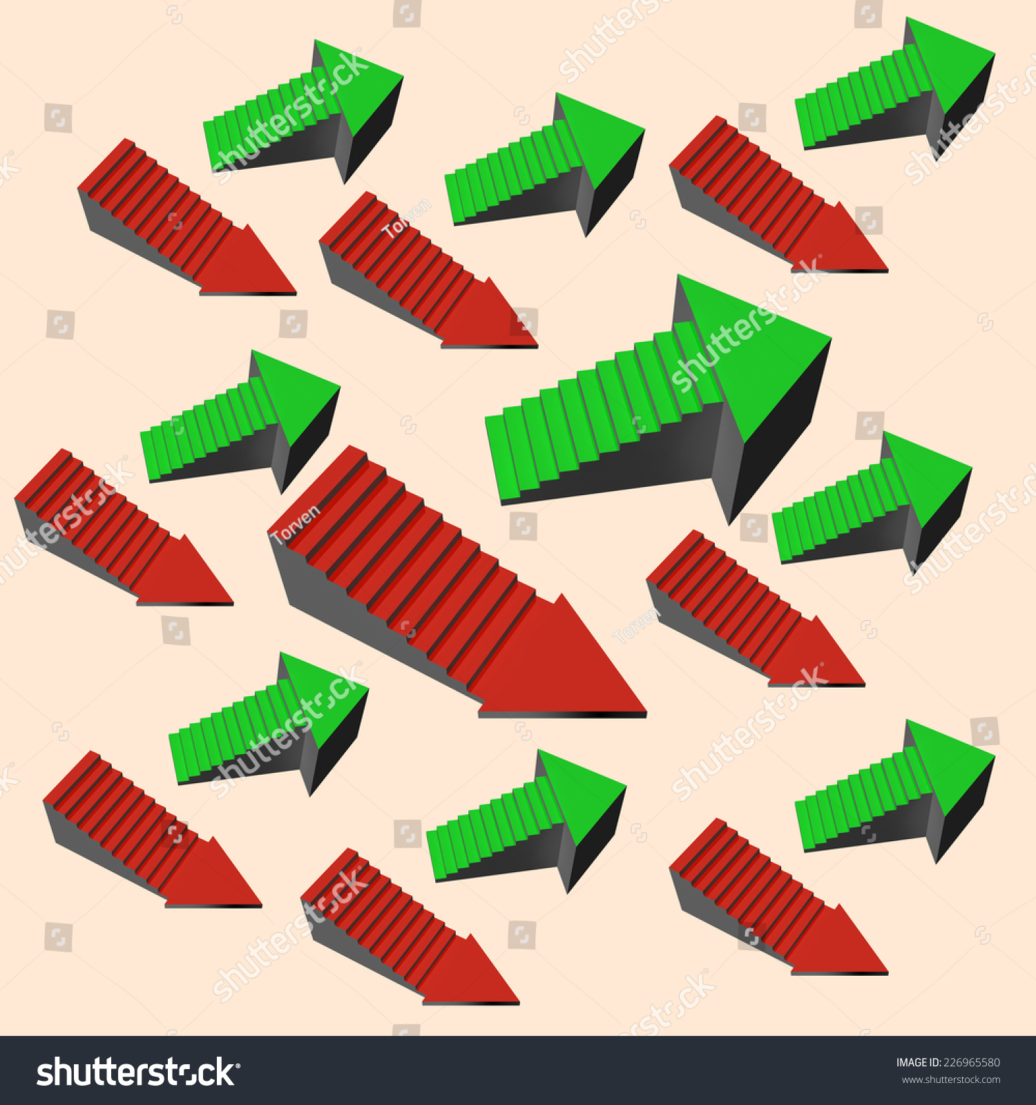 arrows pattern exchange