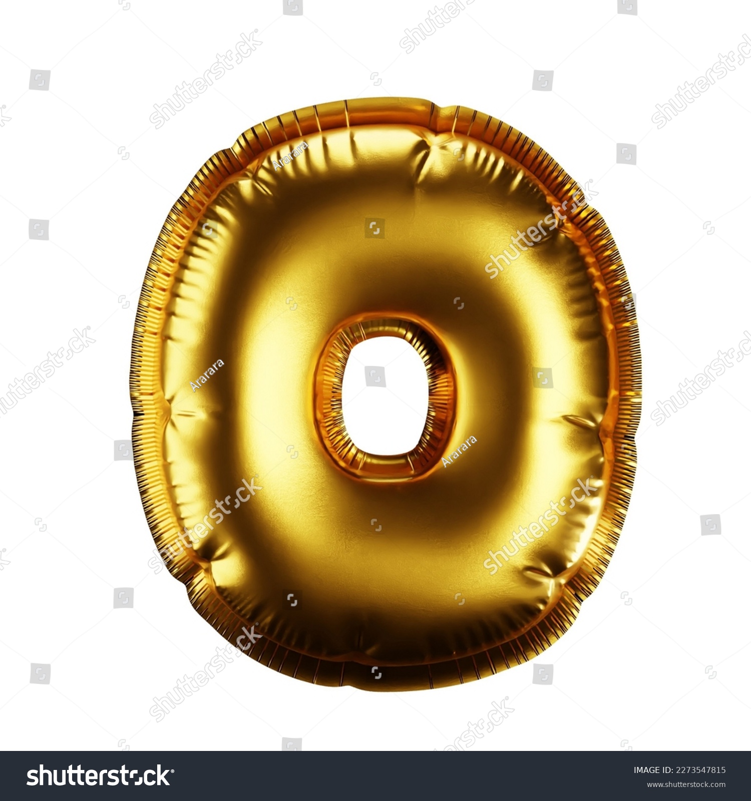 3d rendering font with inflatable texture