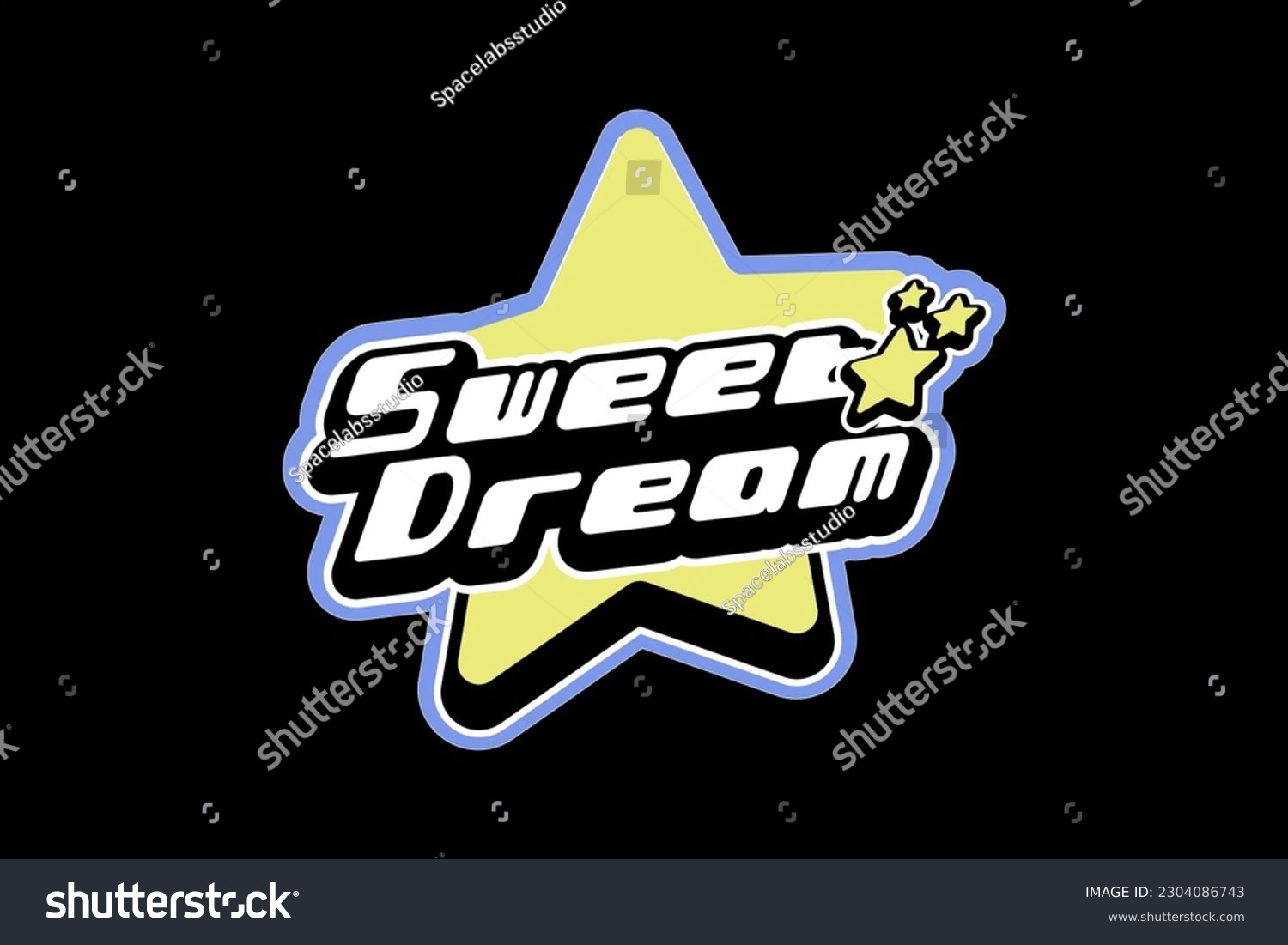 retro graphic tee y2k streetwear logo template