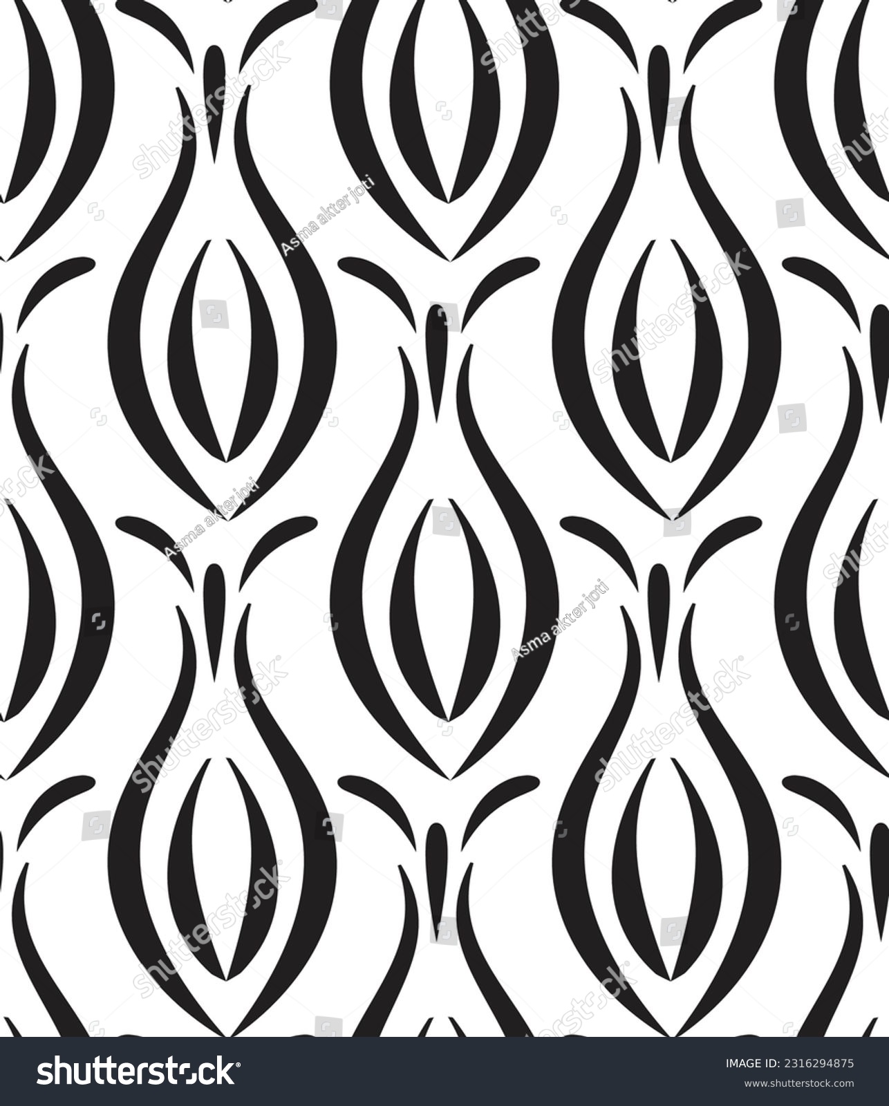 Textile Pattern vector illustrations for the design you can use in this ...
